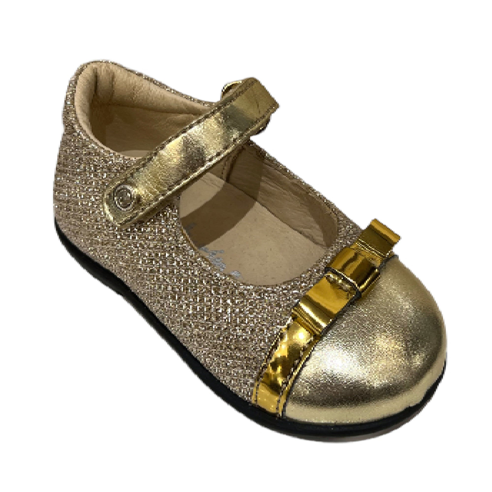 Naturino Baby Girls Gold Shoes