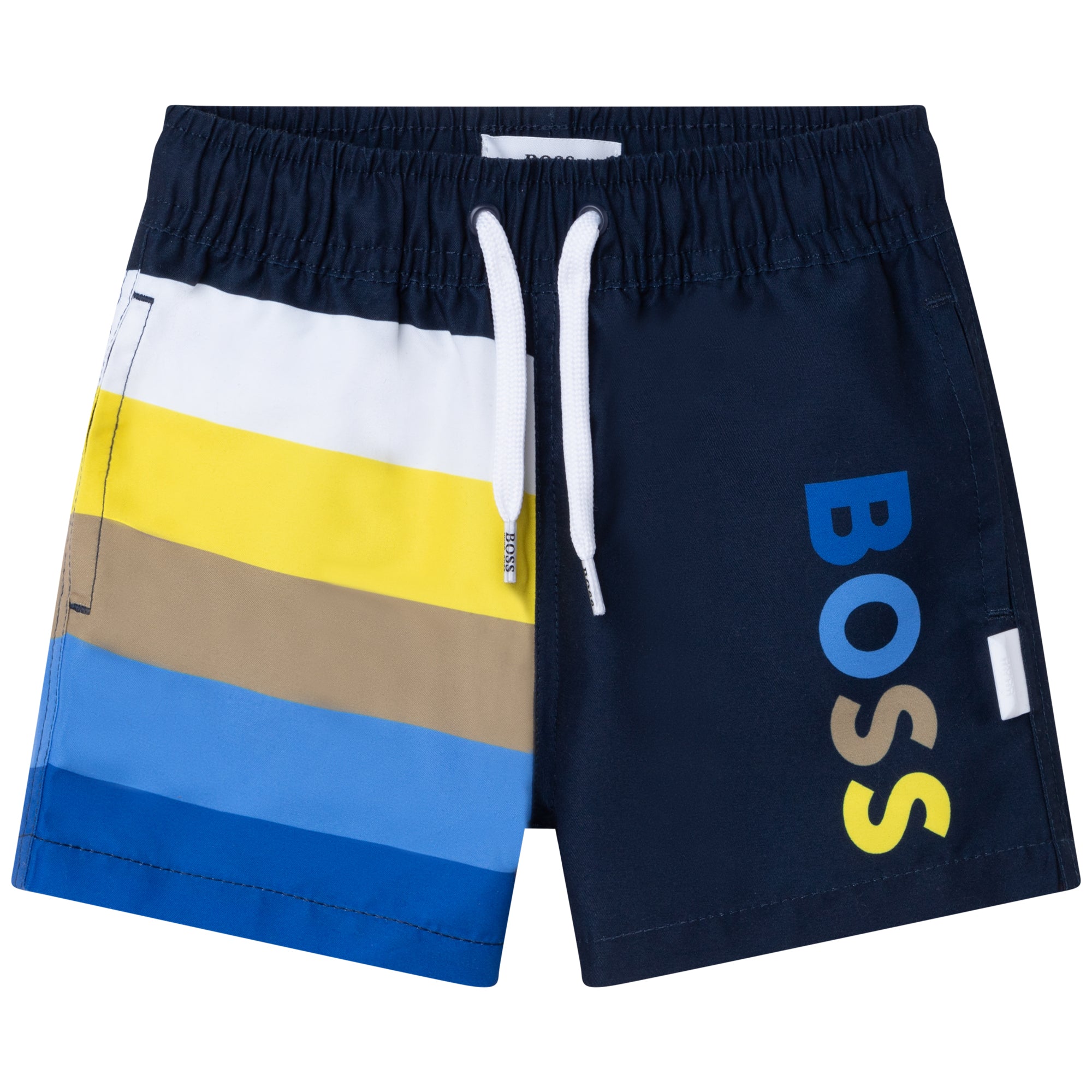 Hugo Boss Baby Boys Striped Swim Shorts