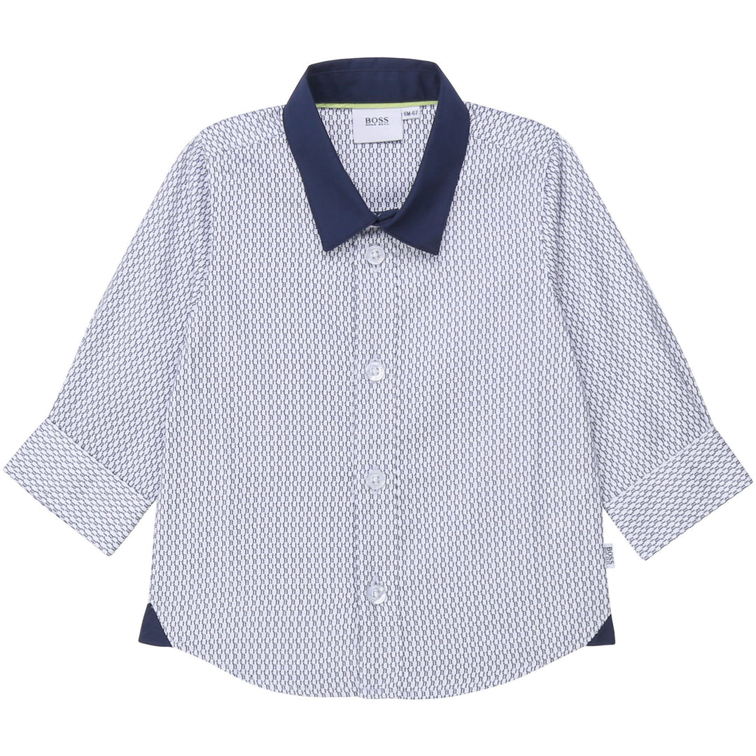 Hugo Boss Baby Boys Printed Dress Shirt – Kid Biz
