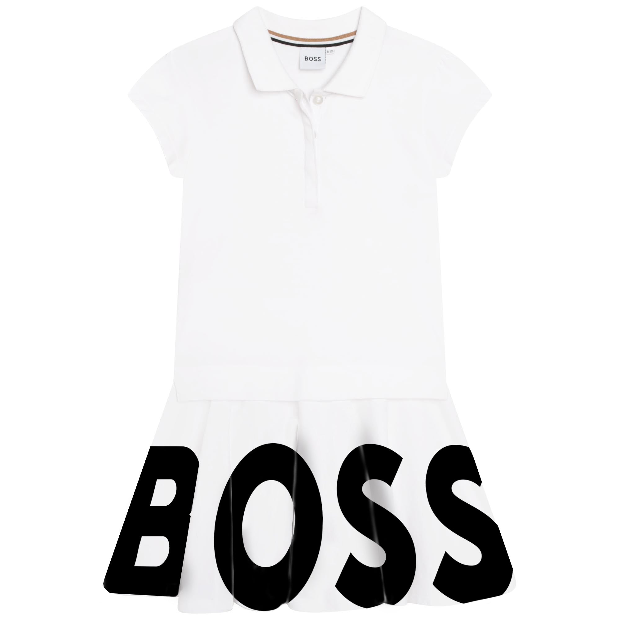 Hugo Boss White Polo Dress