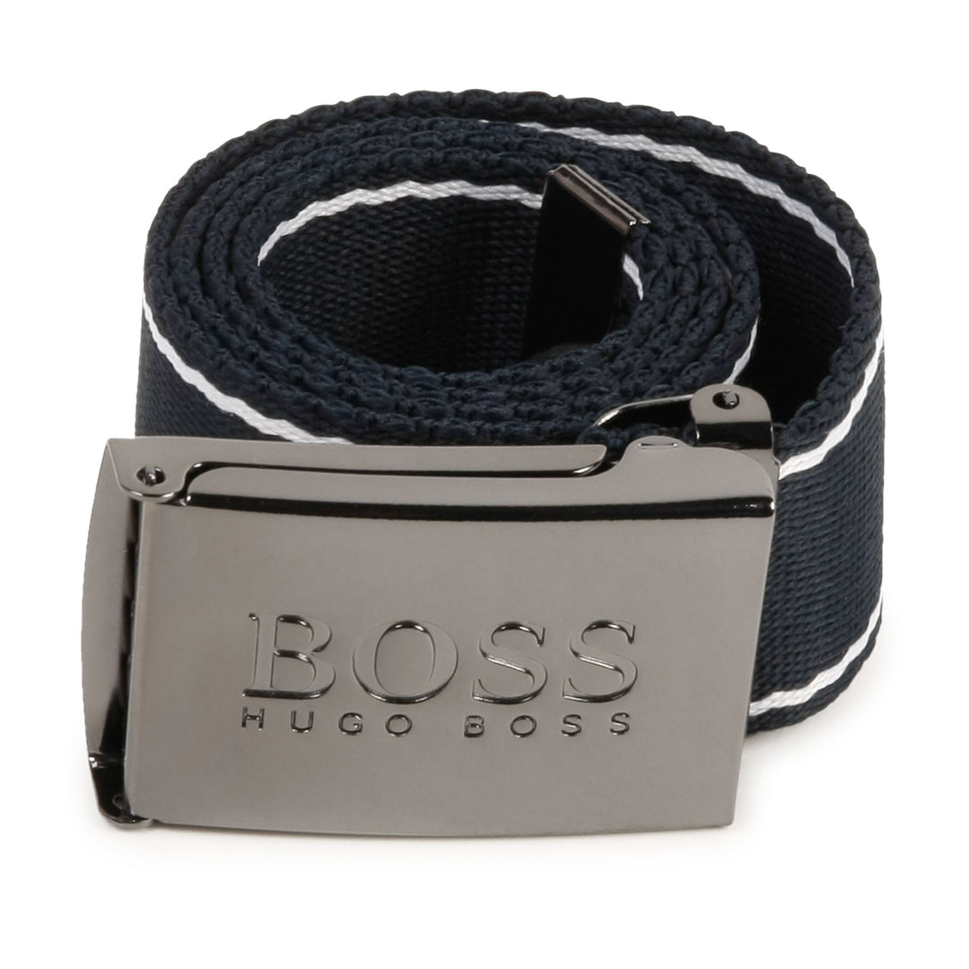 Hugo Boss Navy Strap Belt