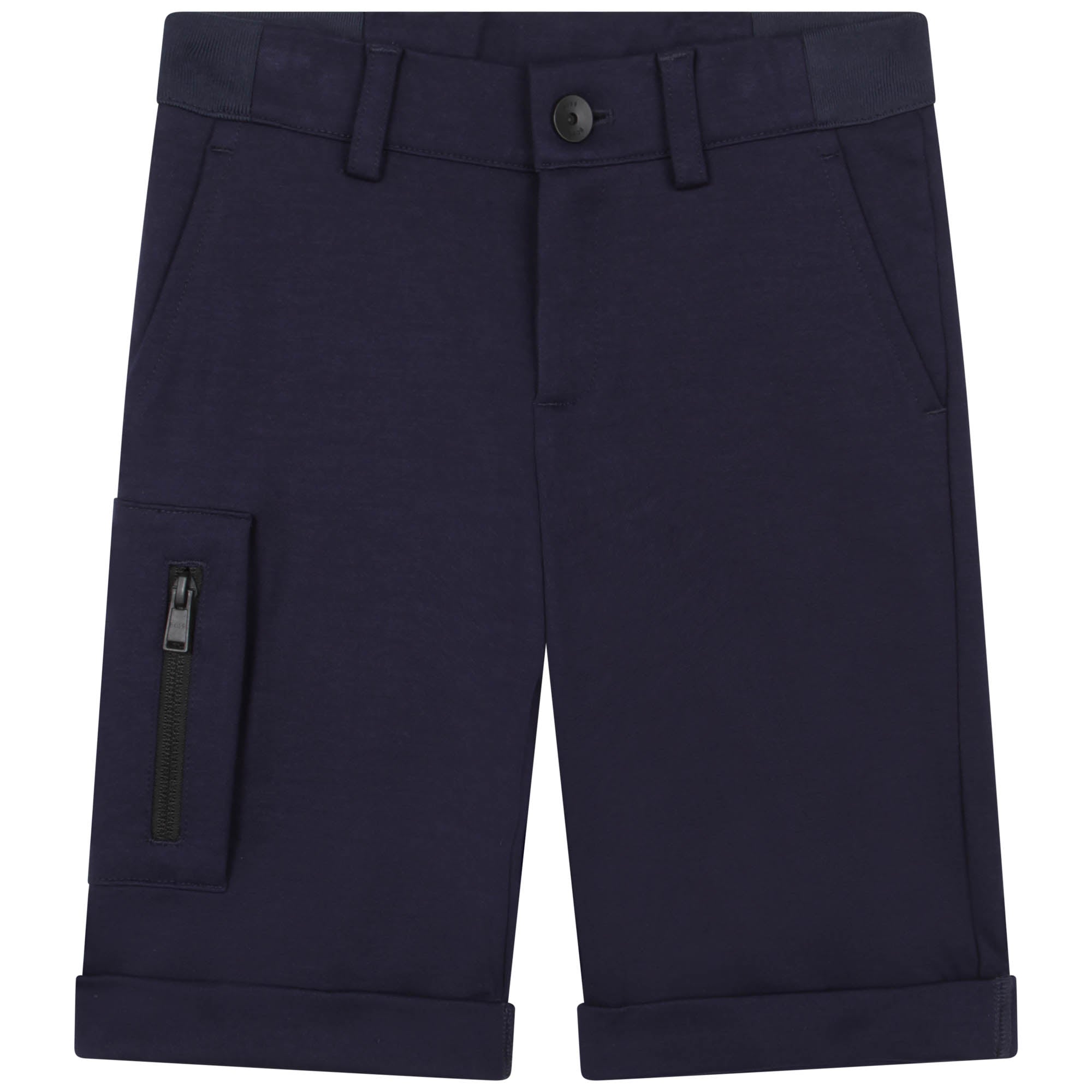 Hugo Boss Navy Woven Shorts