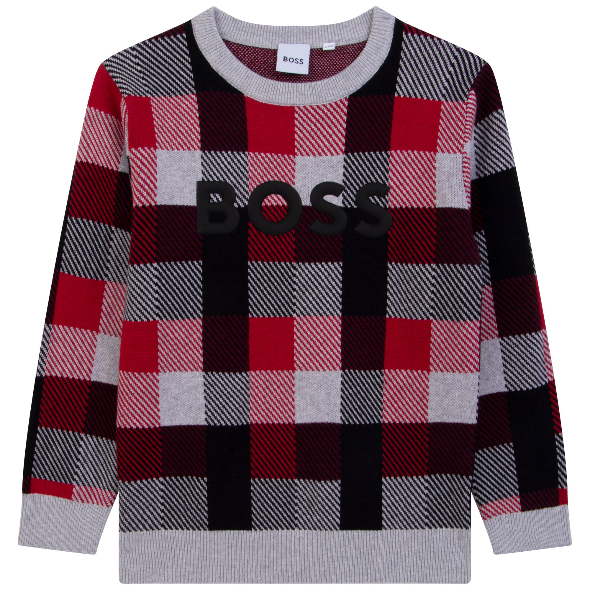 Hugo Boss Plaid Sweater