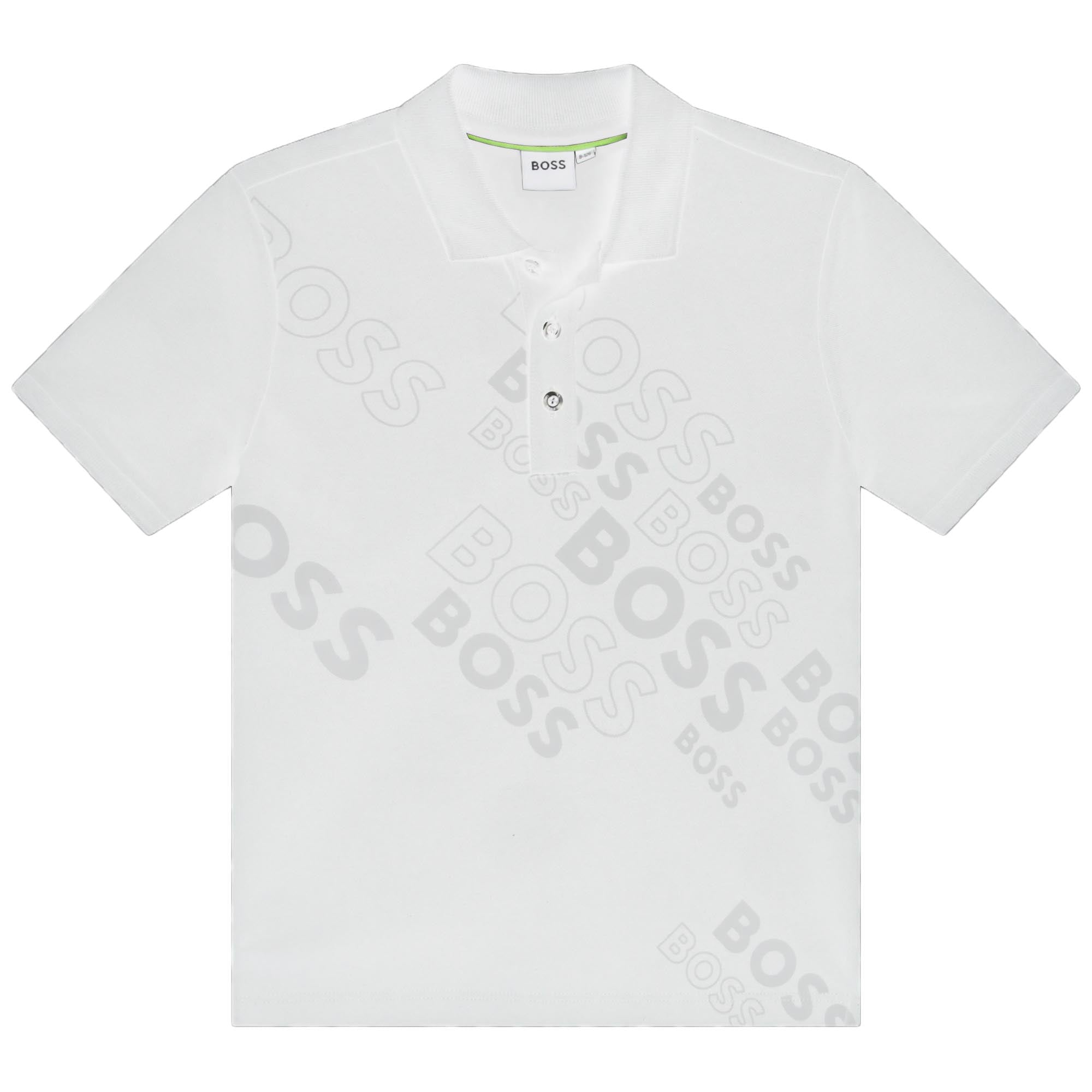 Hugo Boss White Tone on Tone Polo