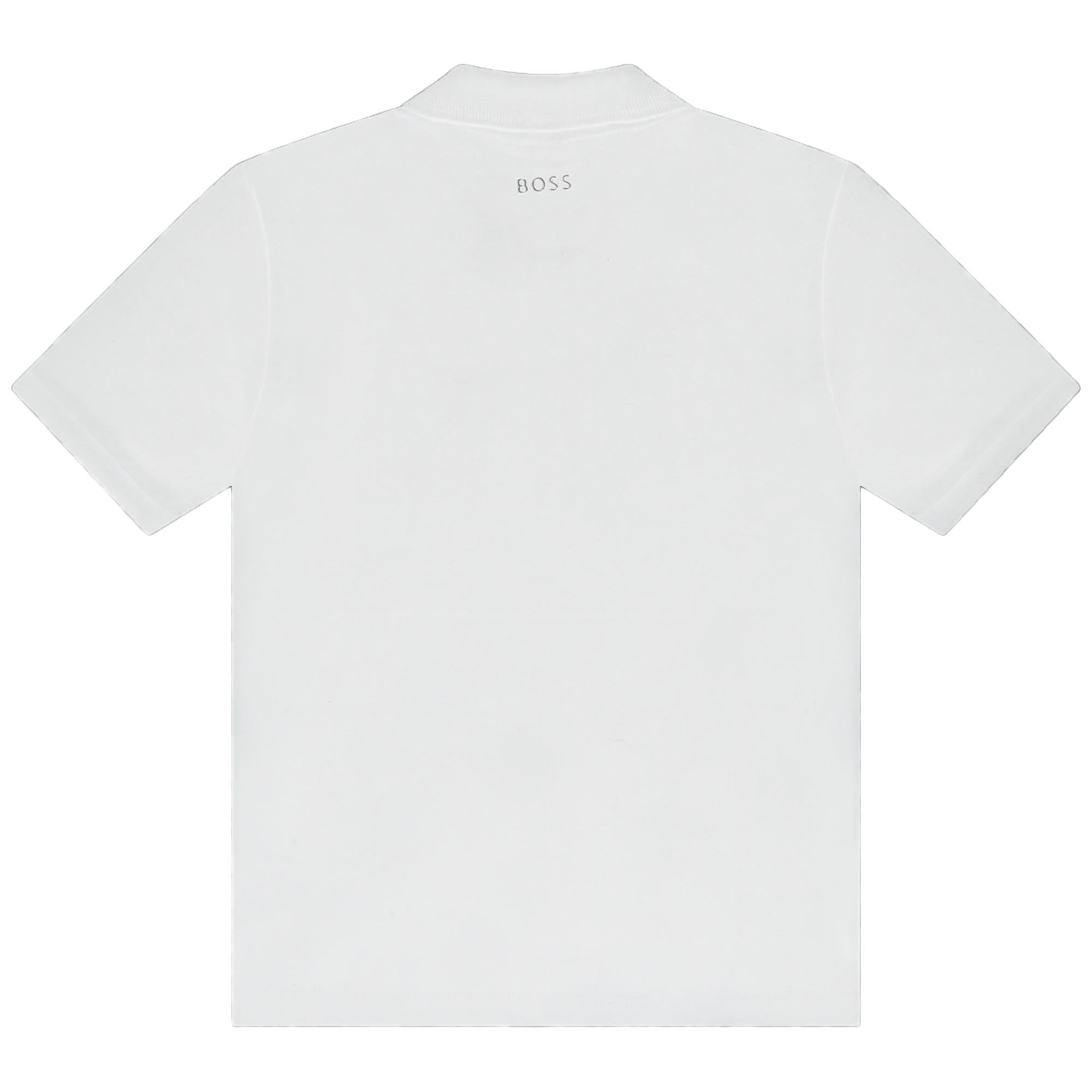 Hugo Boss White Tone on Tone Polo