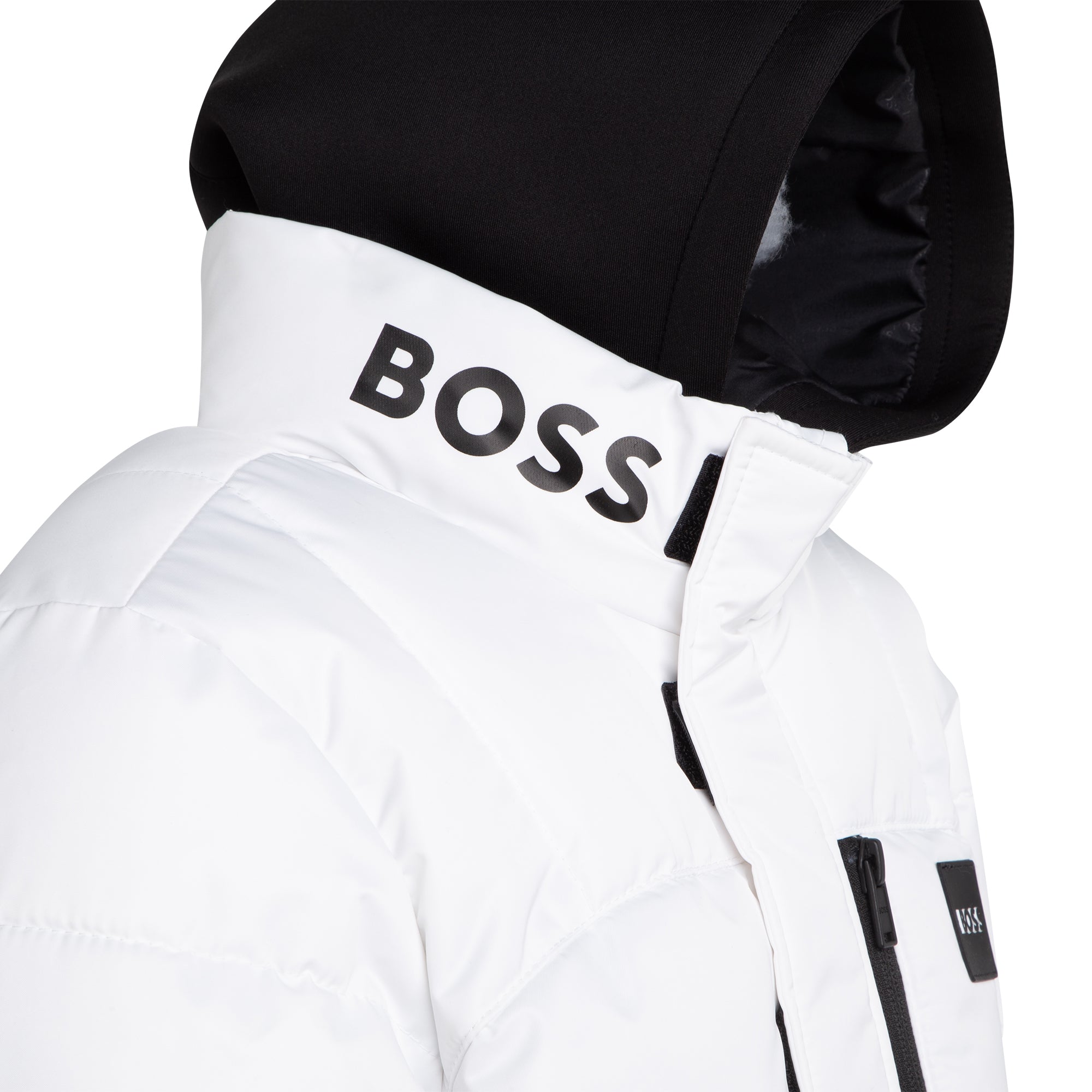 Hugo Boss White Puffer Jacket