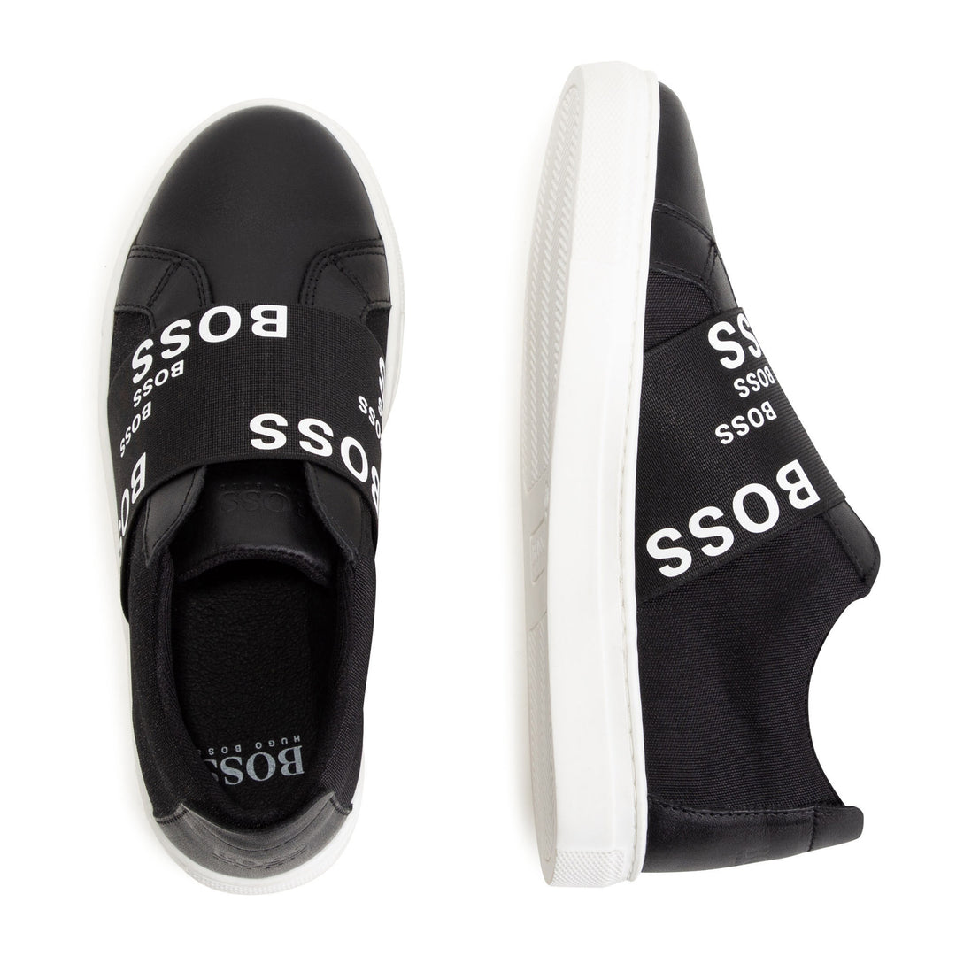 Hugo Boss Black Slip-On Sneakers