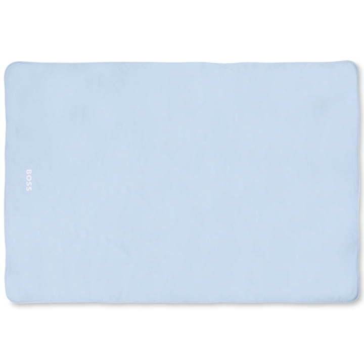 Hugo Boss Baby Boys Blue Blanket