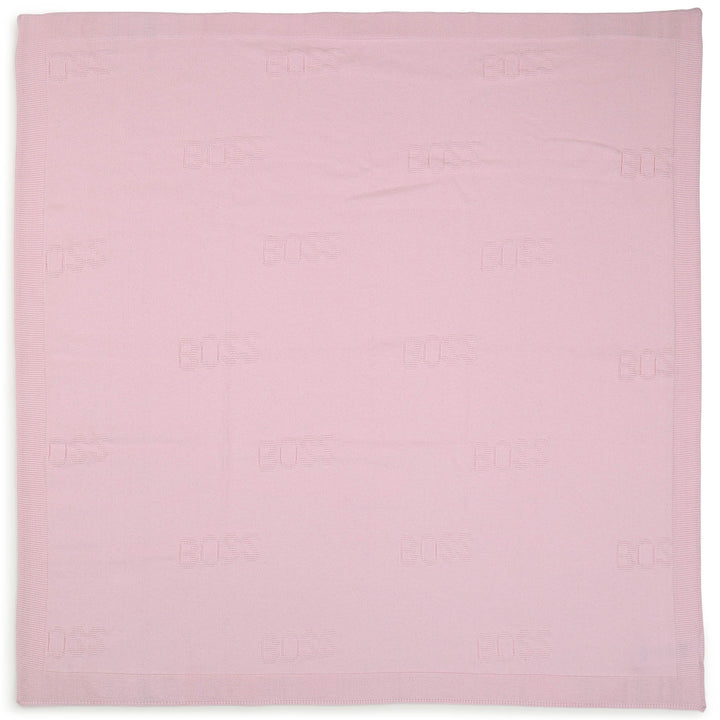 Hugo Boss Baby Pink Blanket