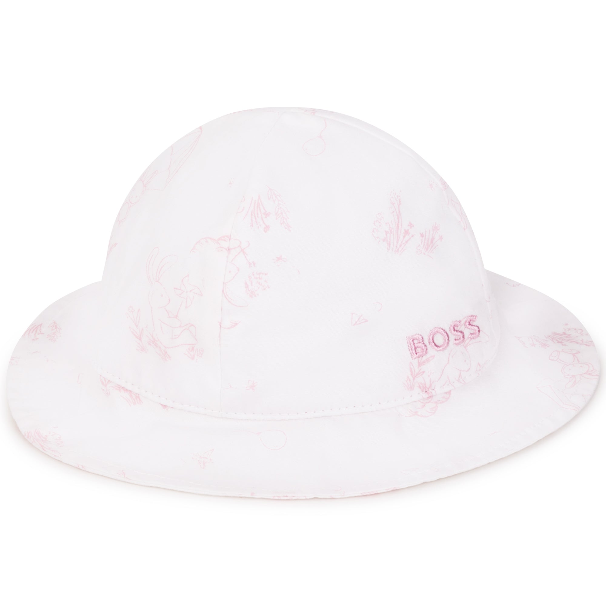 Hugo Boss Baby Girls White Hat