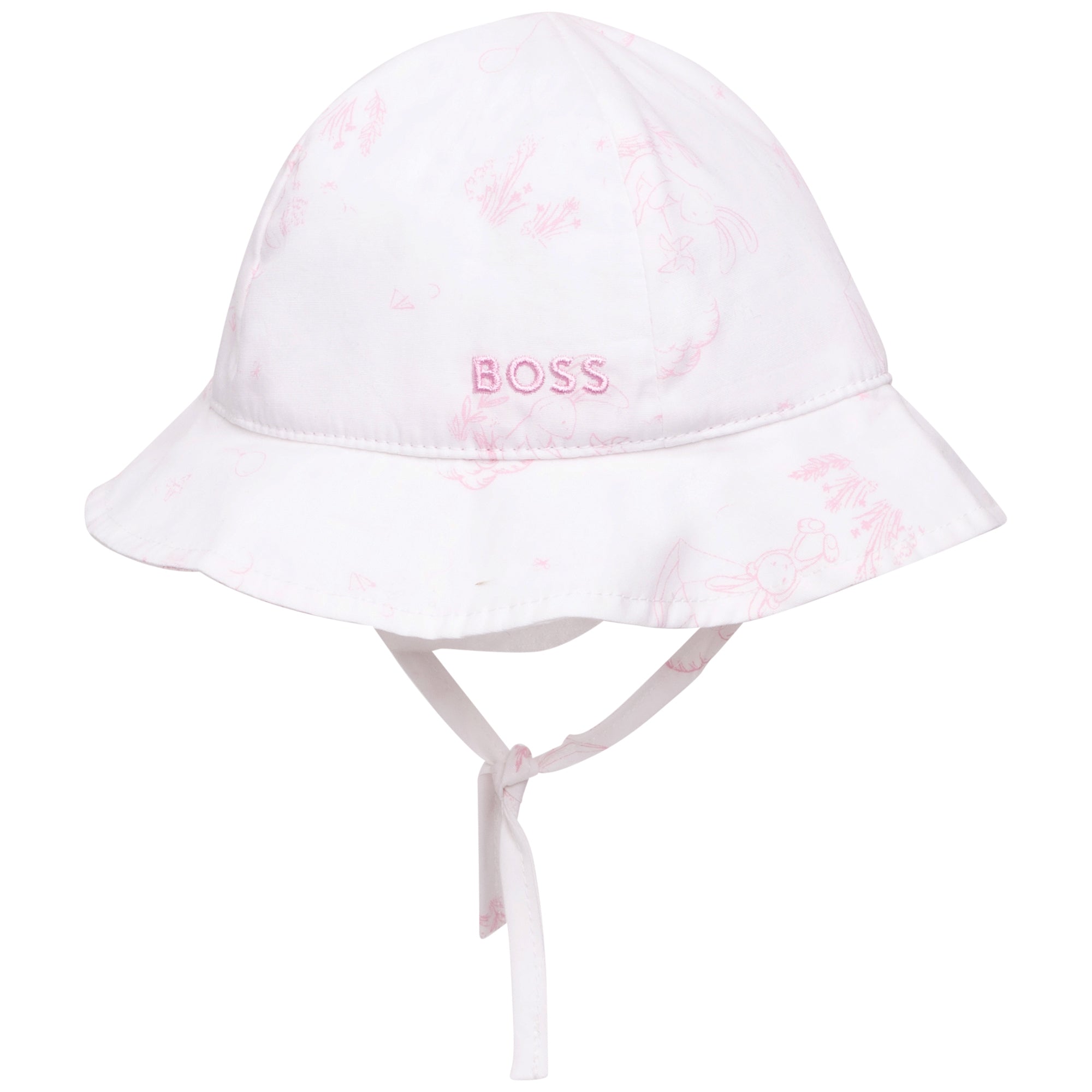 Hugo Boss Baby Girls White Hat