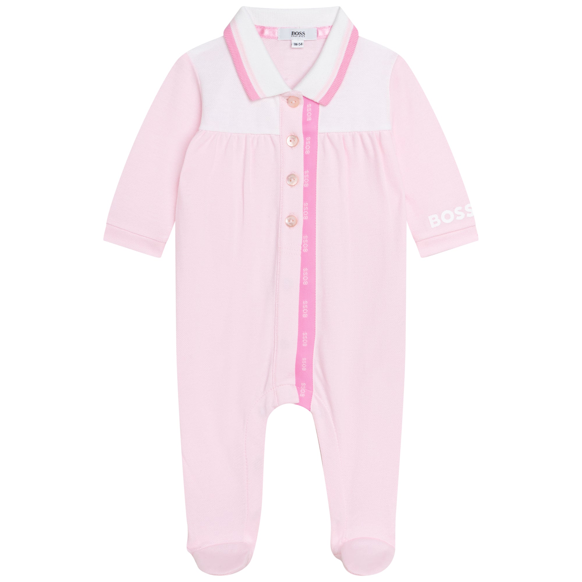 Hugo Boss Baby Girls Pink Pyjama