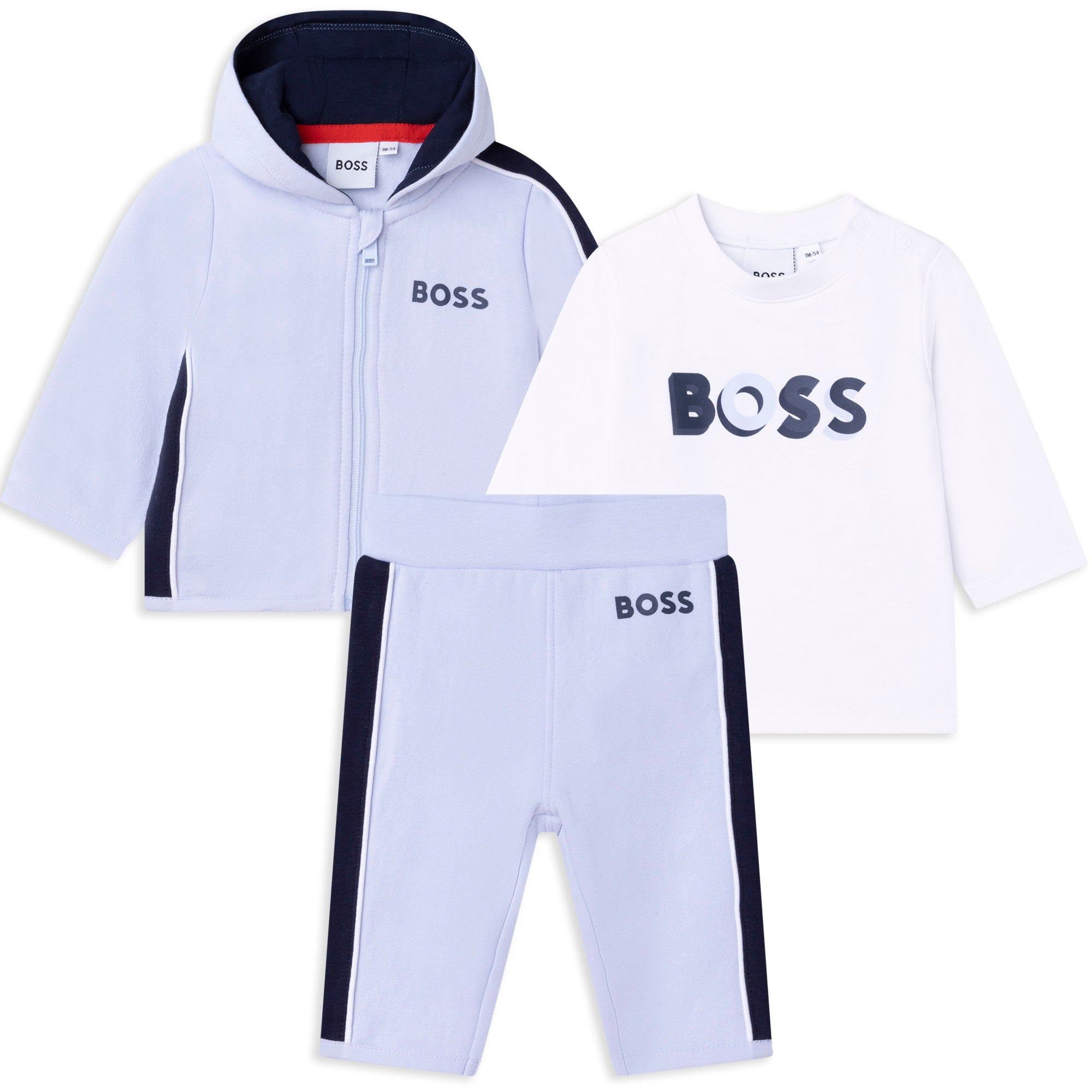 Hugo Boss Baby Boys Blue Tracksuit