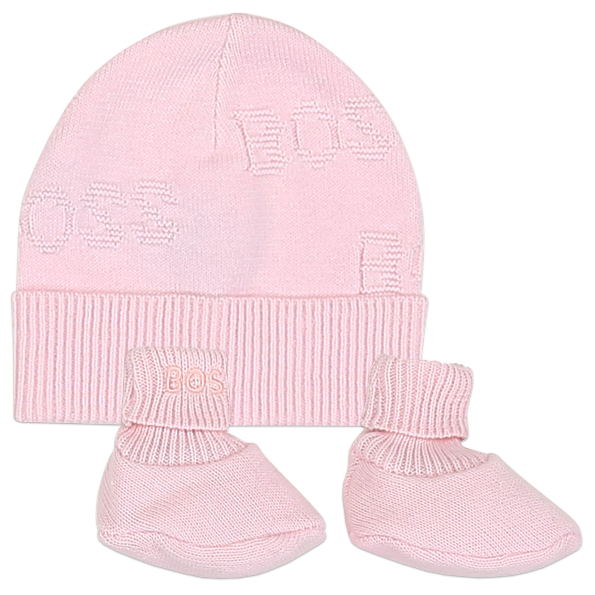 Hugo Boss Baby Girls Hat and Socks Ensemble