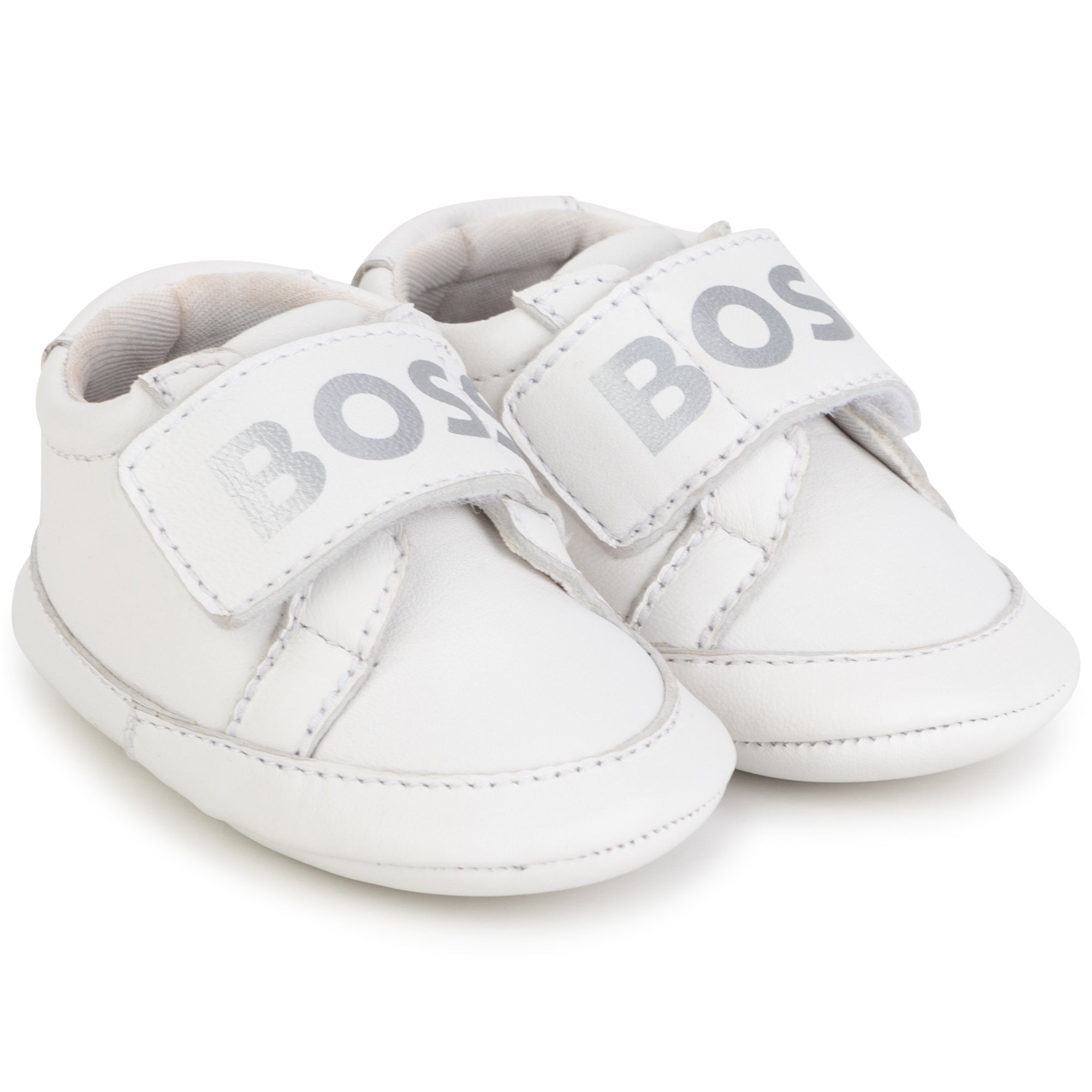 Hugo Boss Baby Unisex White Shoes