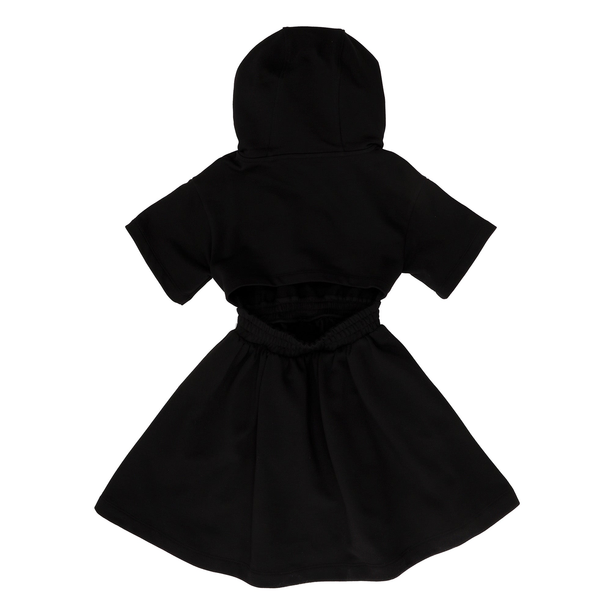 Fendi Black Hooded Dress