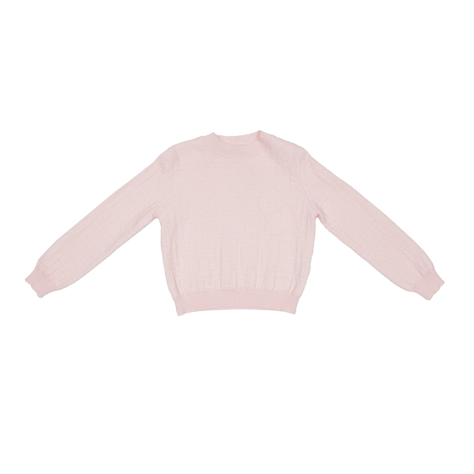 Fendi Pink Knit Sweater