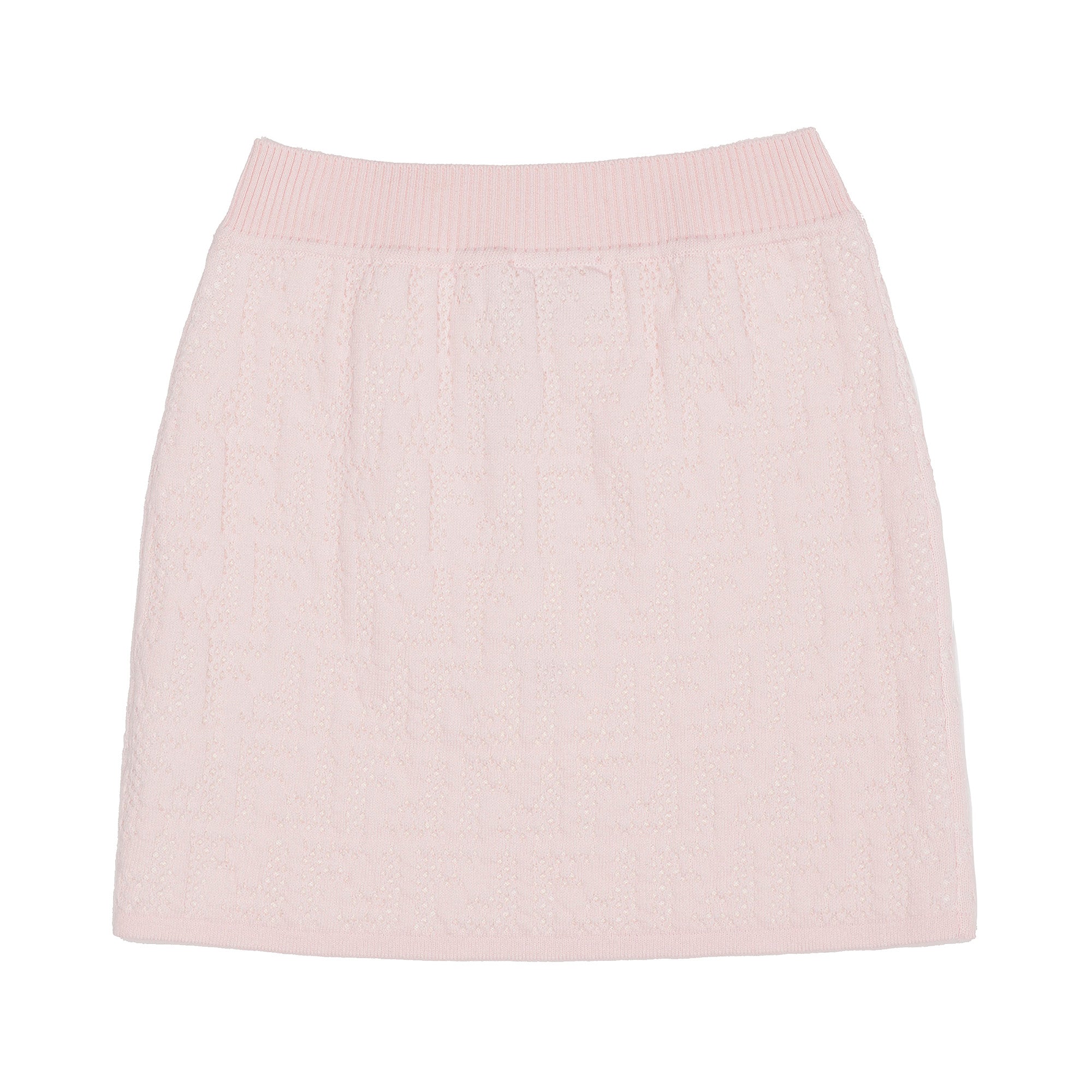 Fendi Pink Knit Skirt