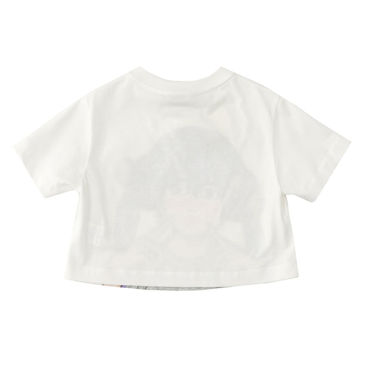 Fendi Cropped Anime Girl T-Shirt