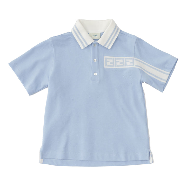 Fendi Blue Polo