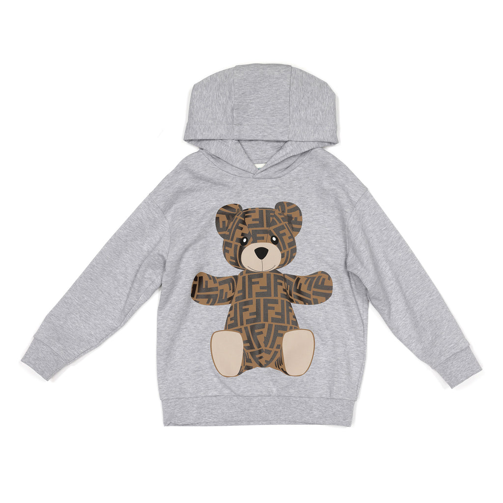 Fendi Grey Hoodie Kid Biz