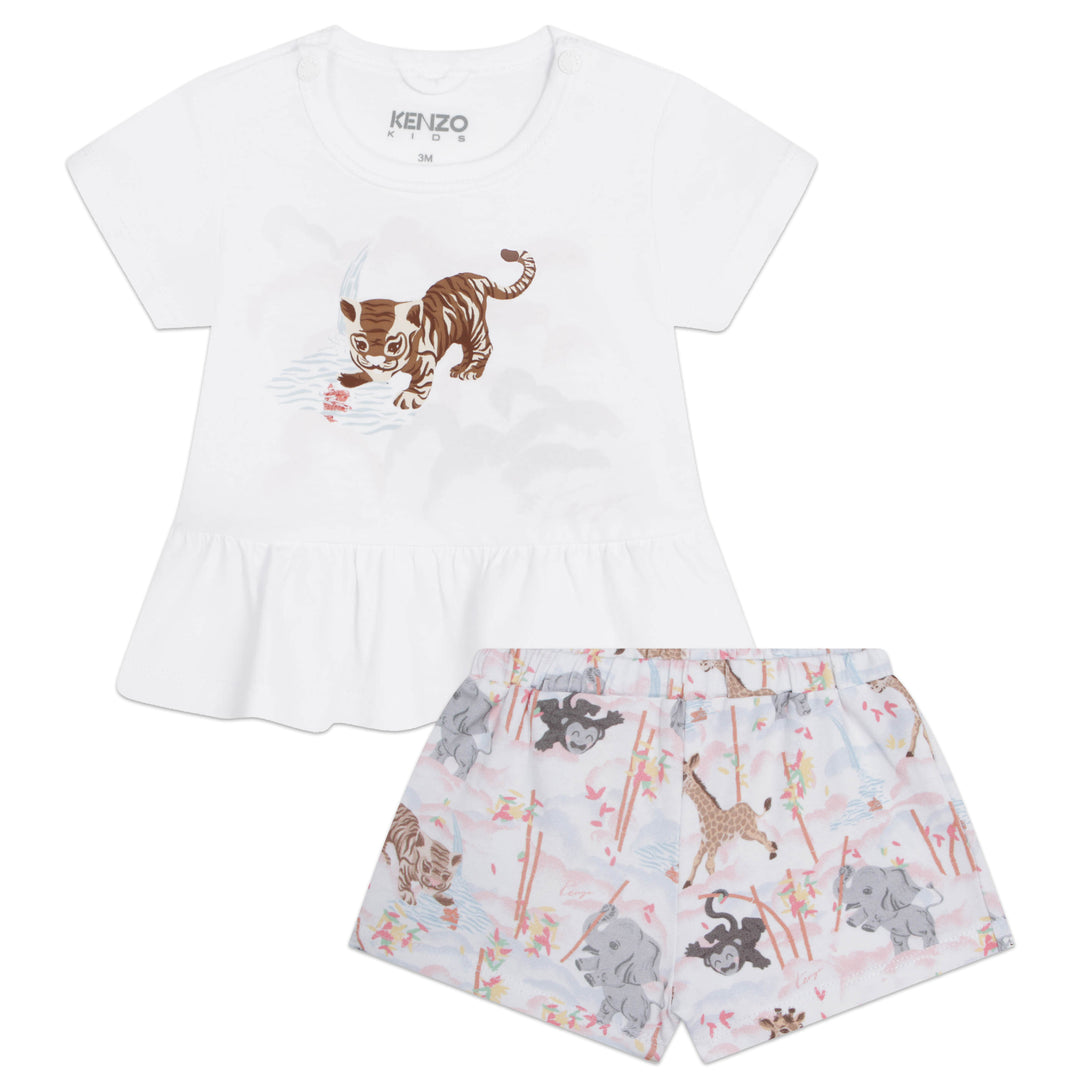 Kenzo Baby Girls Animal Ensemble