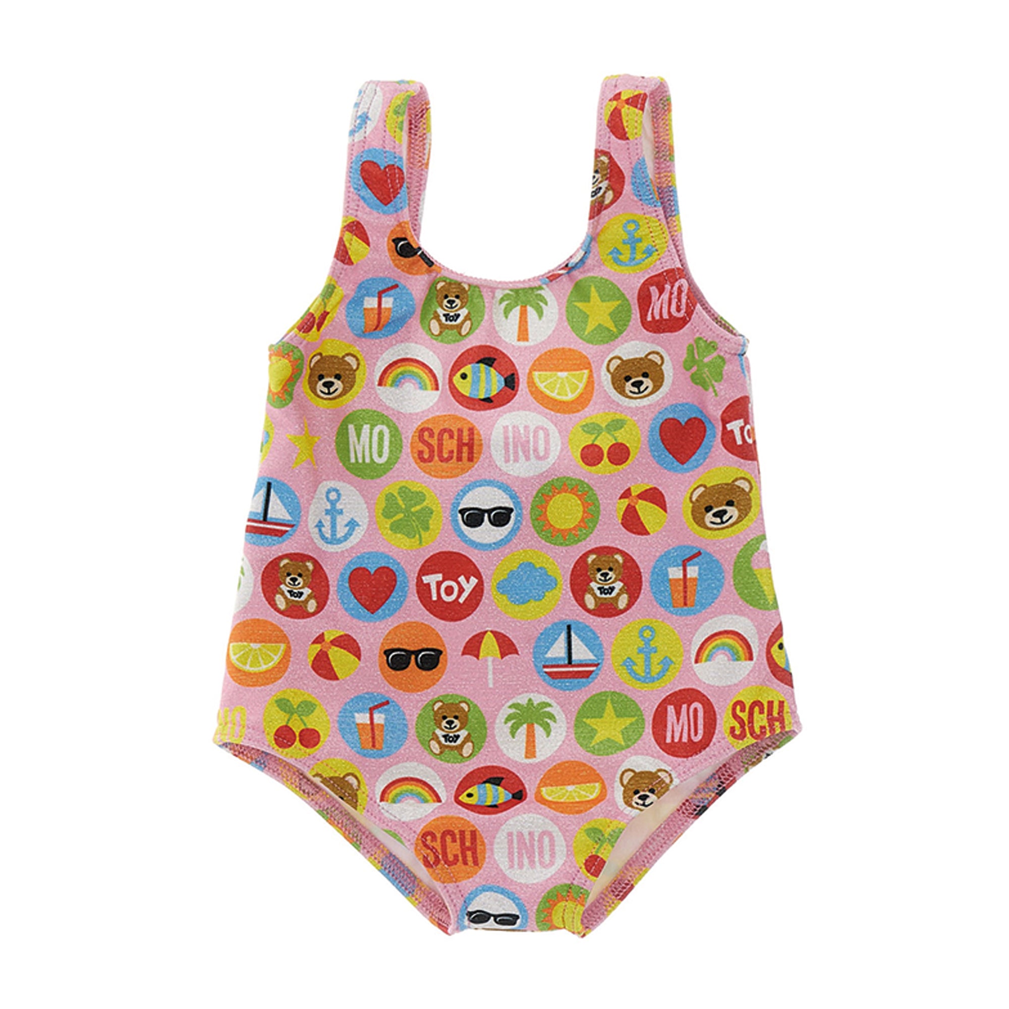 Moschino Baby Girls Printed Swimsuit