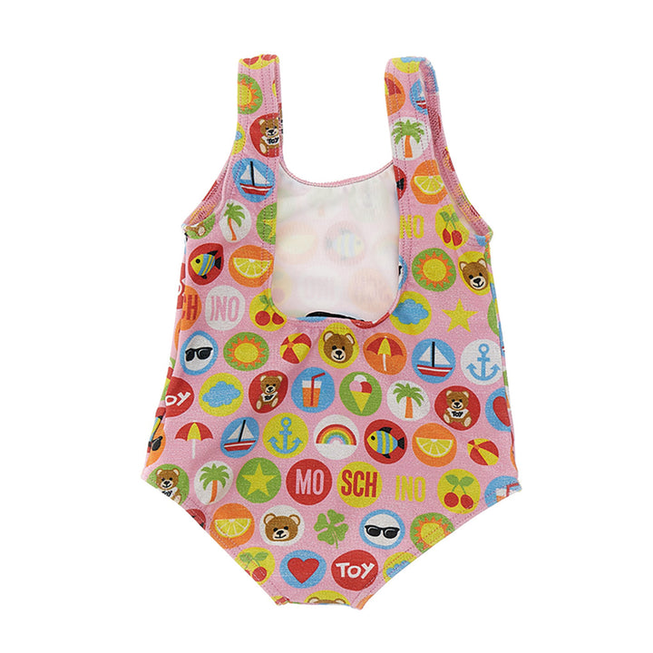Moschino Baby Girls Printed Swimsuit
