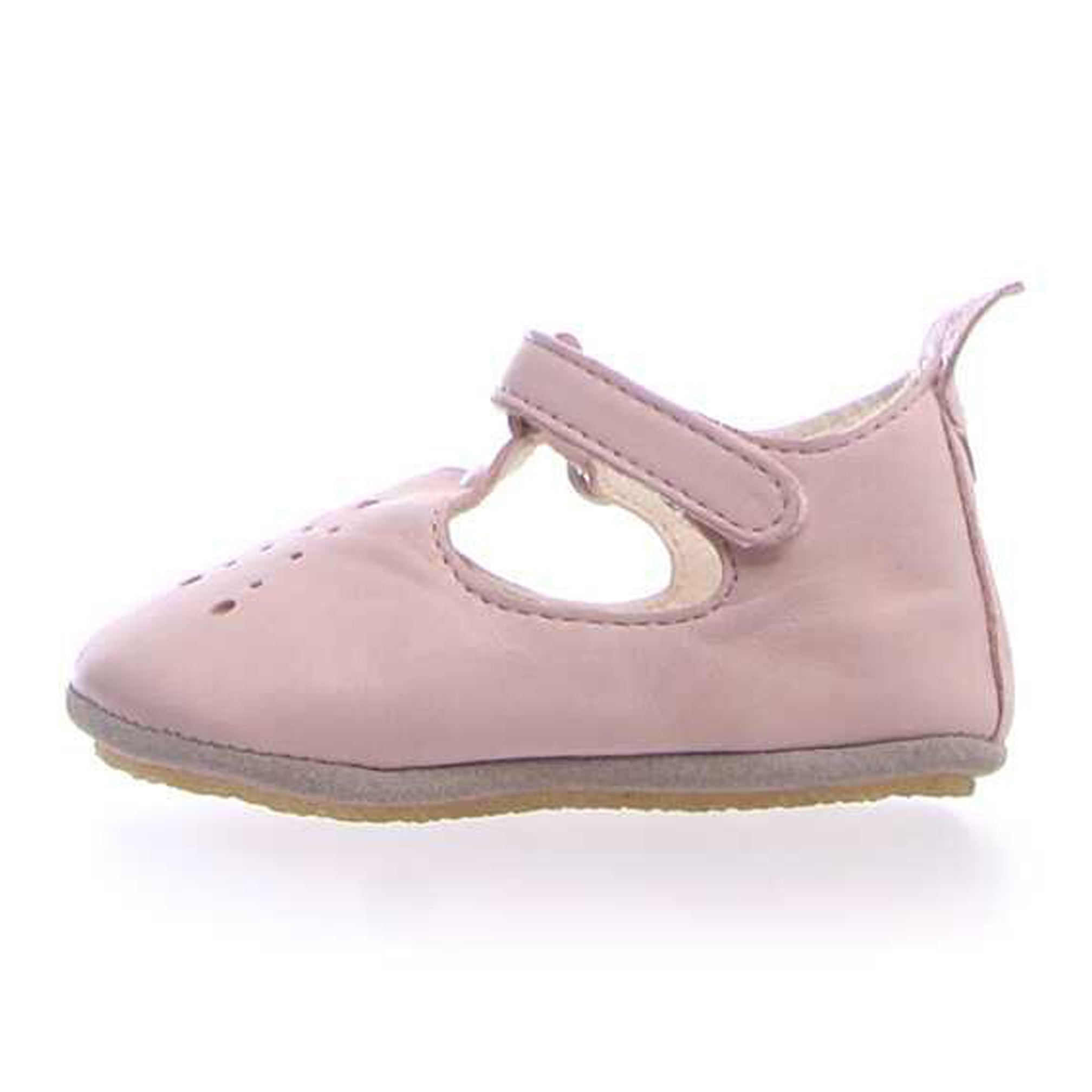 Naturino Baby Girls Mup Metallic Pink Shoes