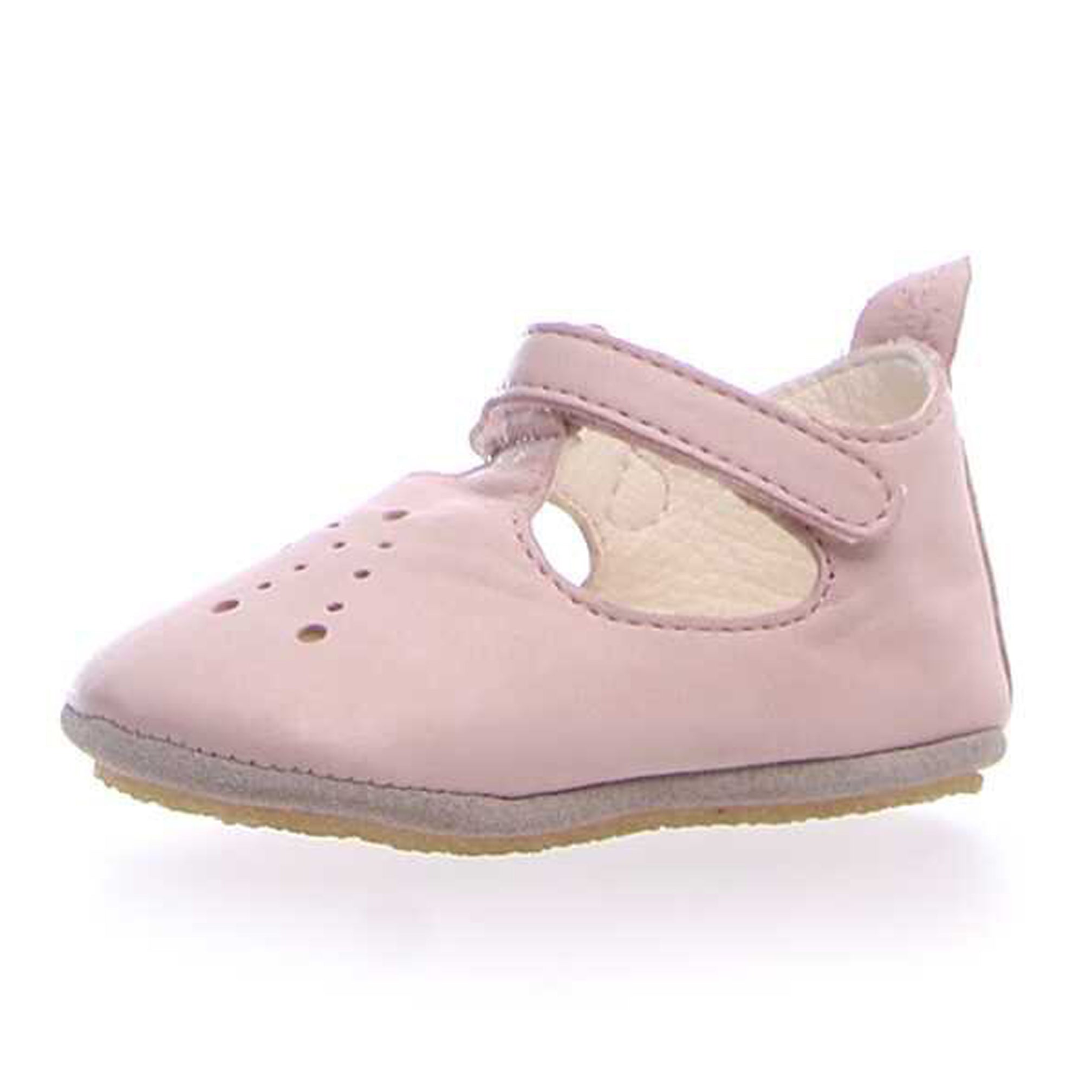 Naturino Baby Girls Mup Metallic Pink Shoes