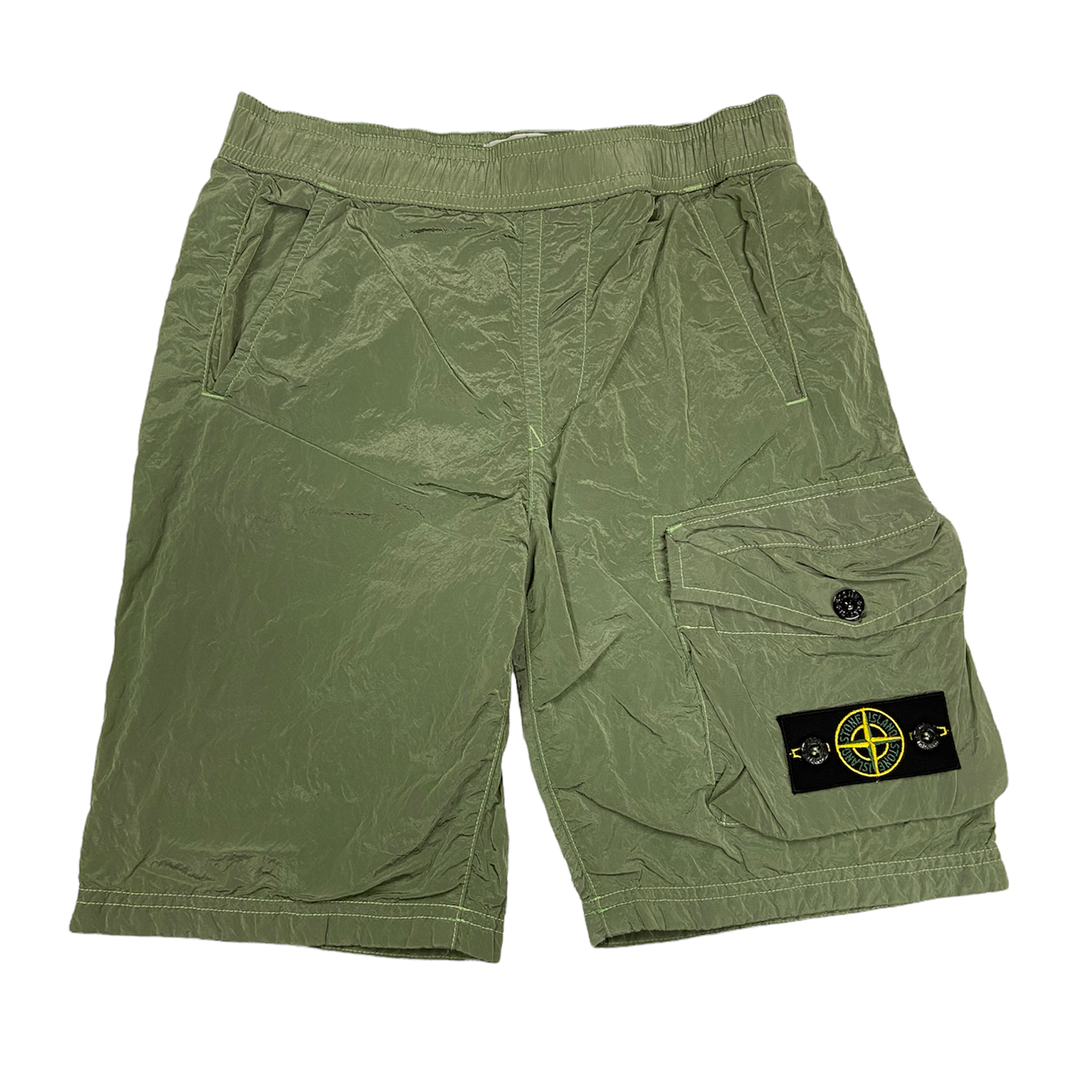 Stone Island Green Swim Shorts