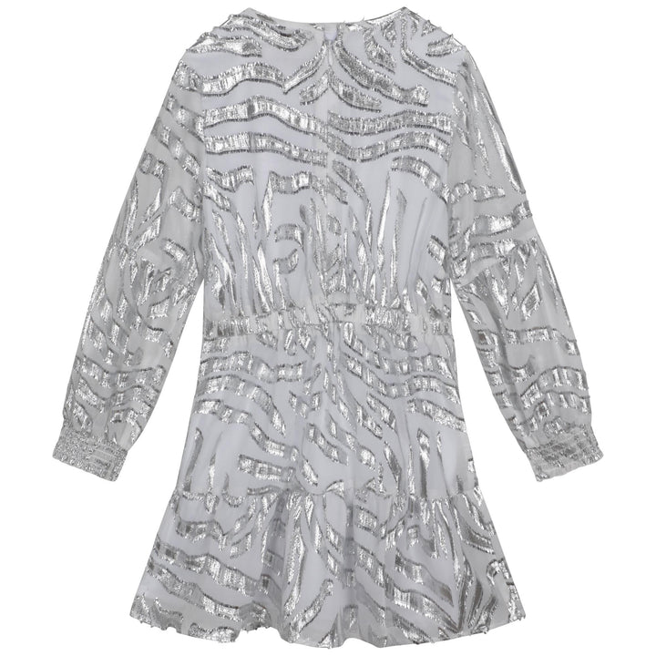 Michael Kors Silver Zebra Dress