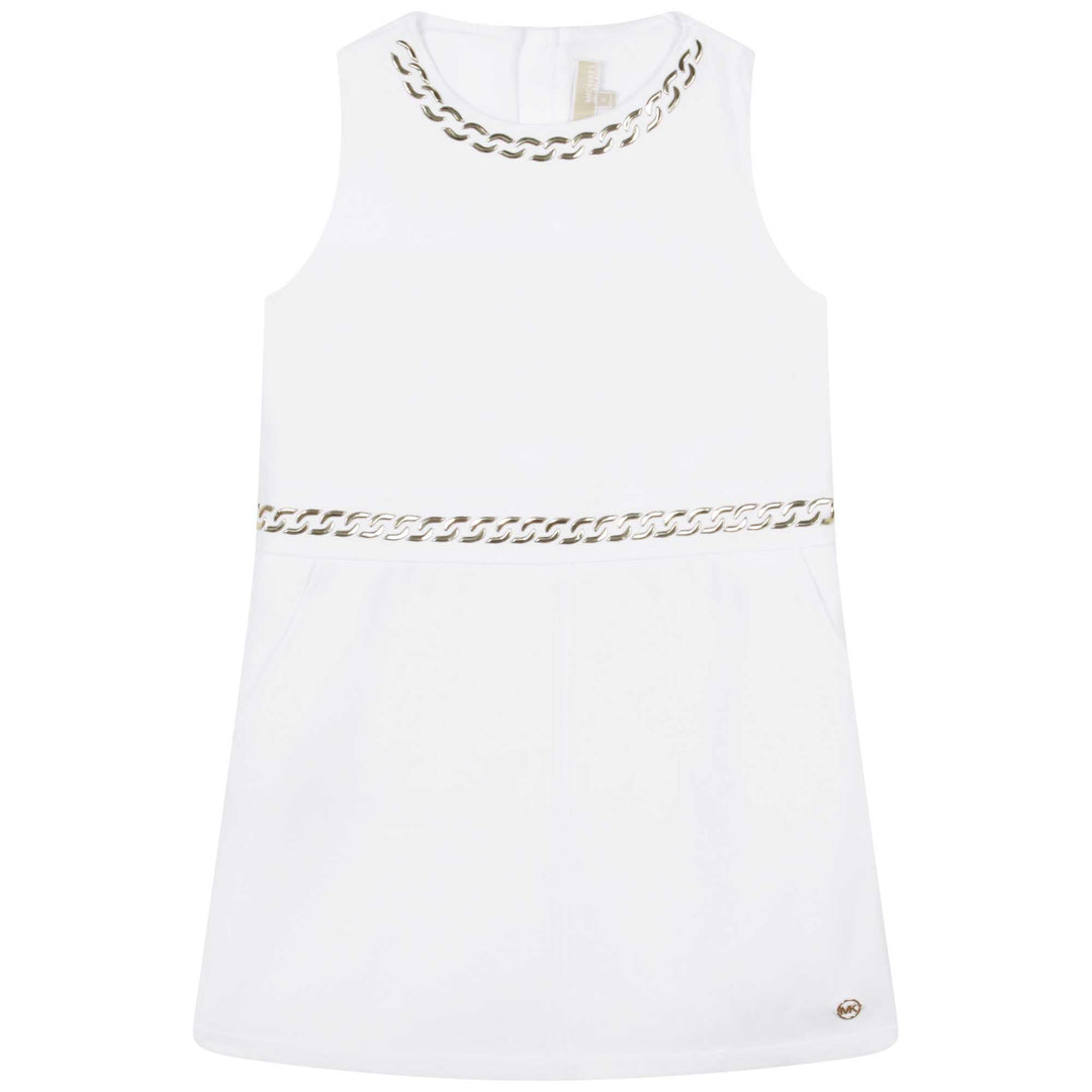 Michael Kors White Sleeveless Dress