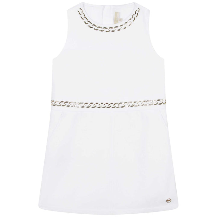 Michael Kors White Sleeveless Dress