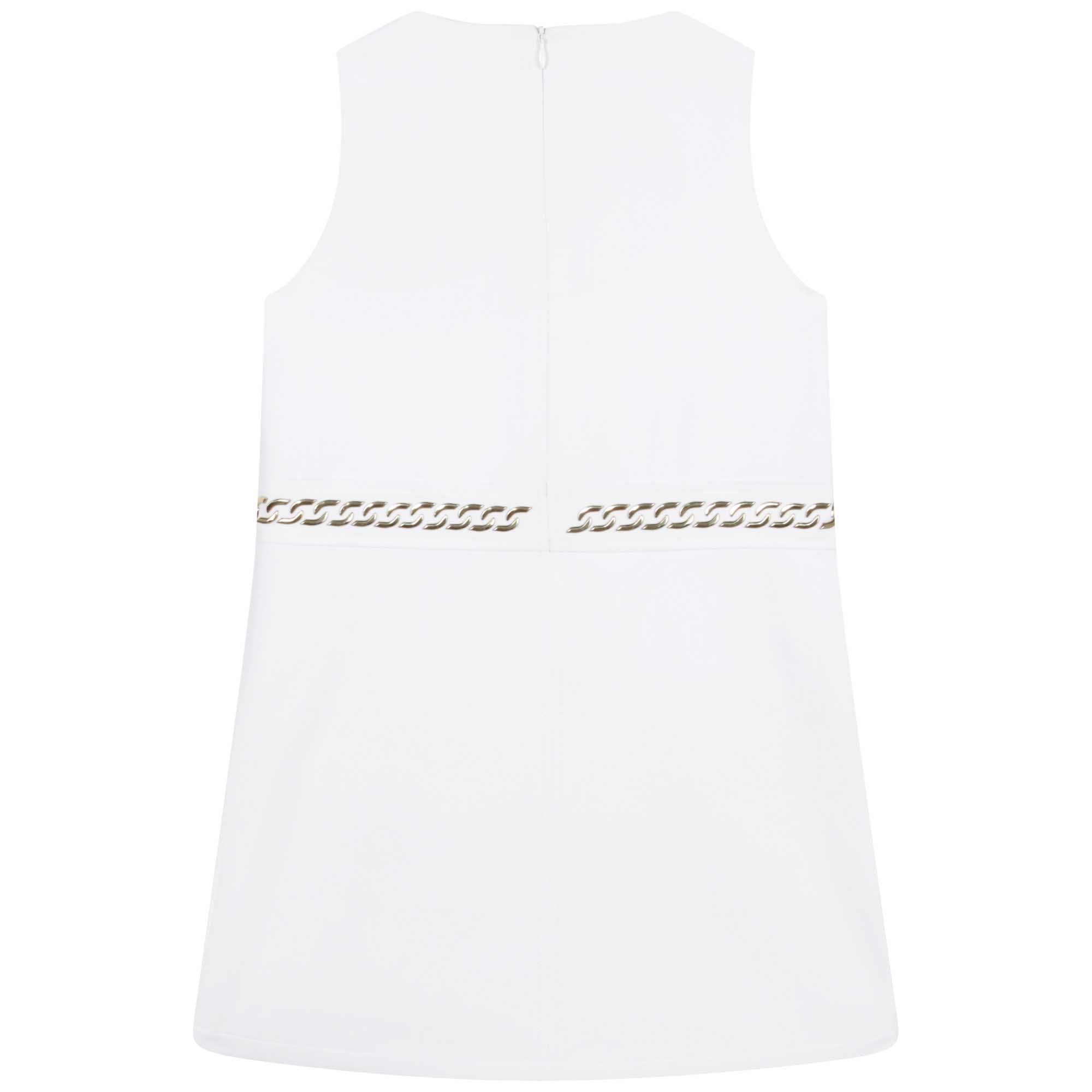 Michael Kors White Sleeveless Dress