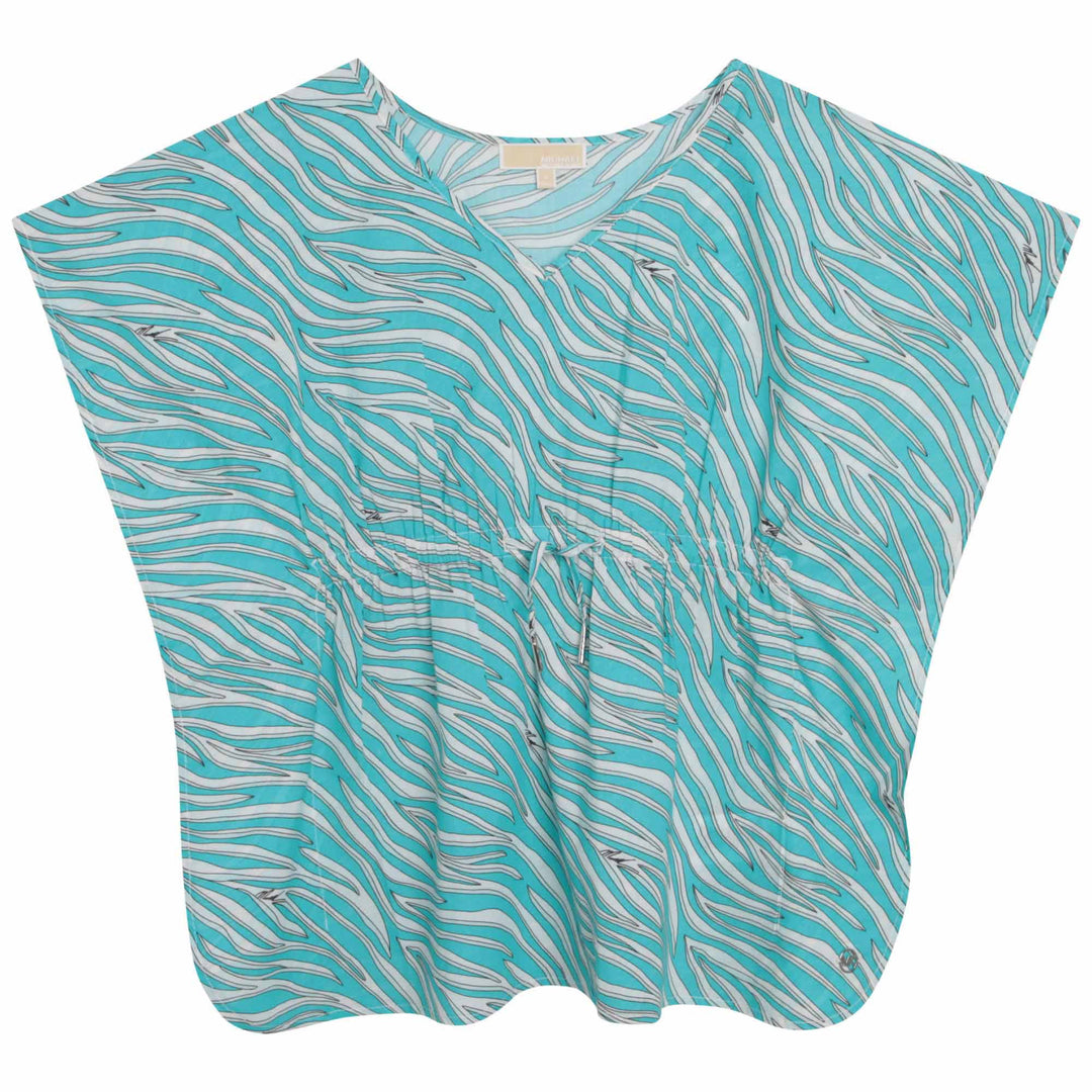 Michael Kors Teal Cover-Up Top