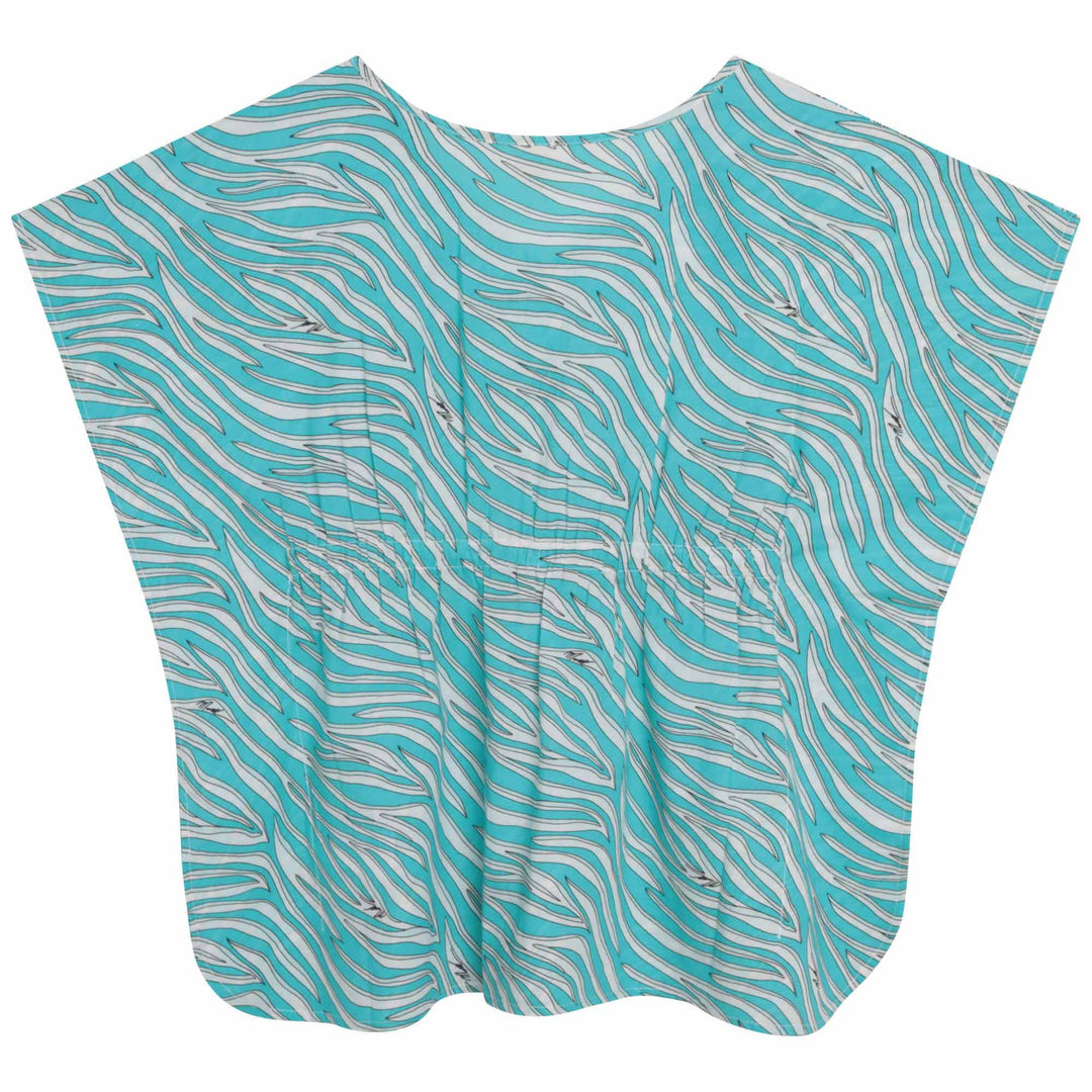 Michael Kors Teal Cover-Up Top