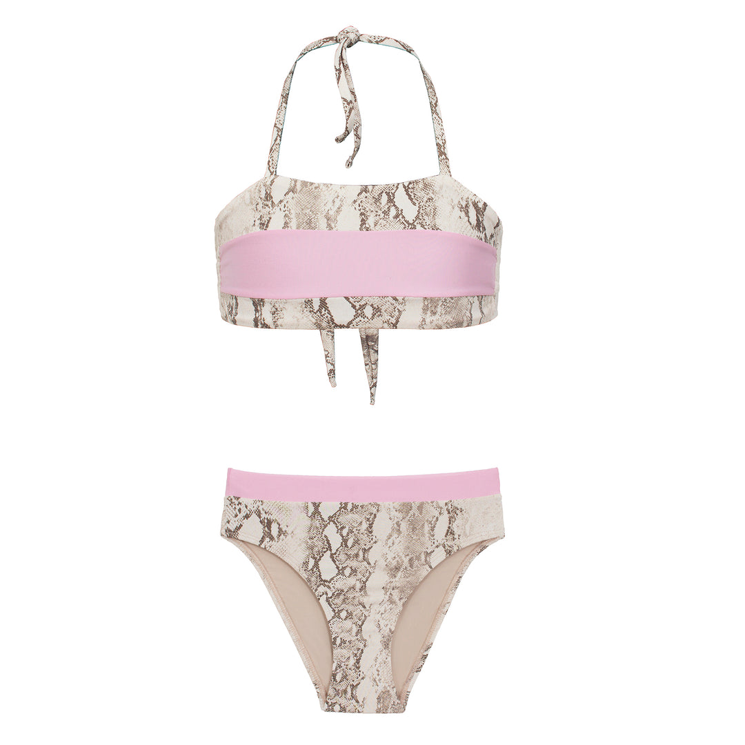 PilyQ Snakeskin Bikini
