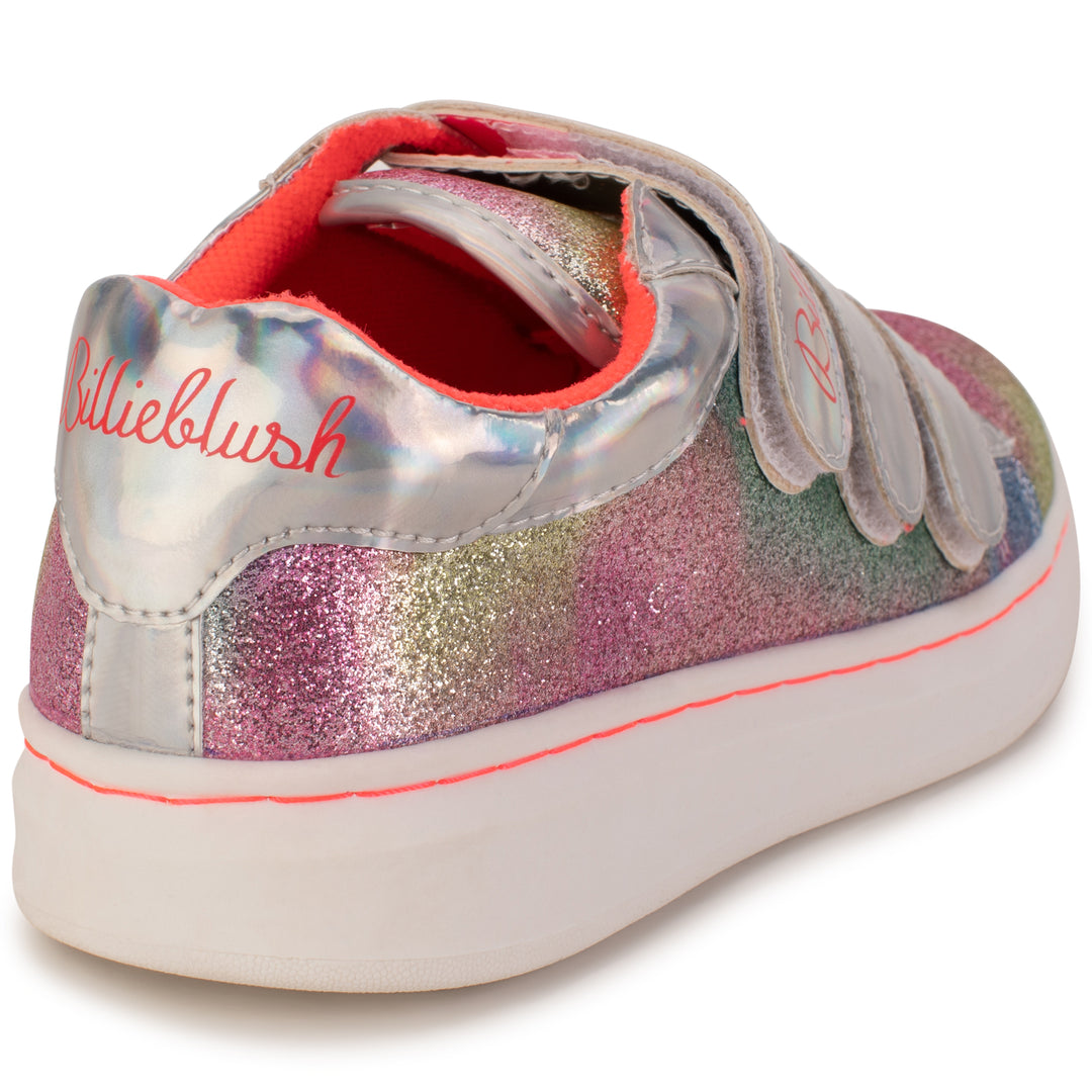 Billieblush Glitter Rainbow Sneakers