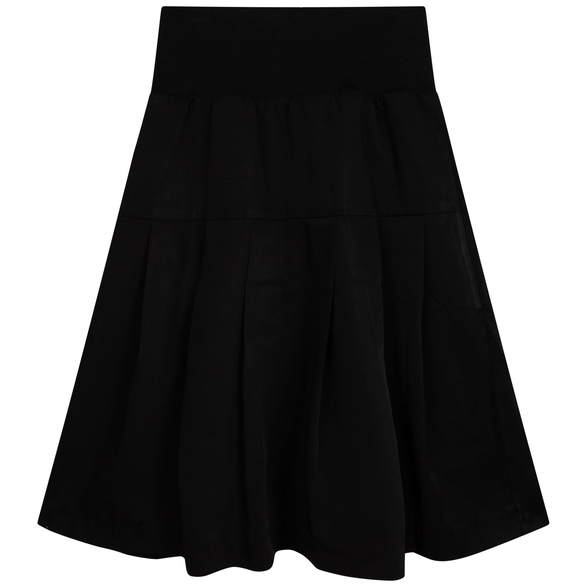 Karl Lagerfeld Black Midi Skirt