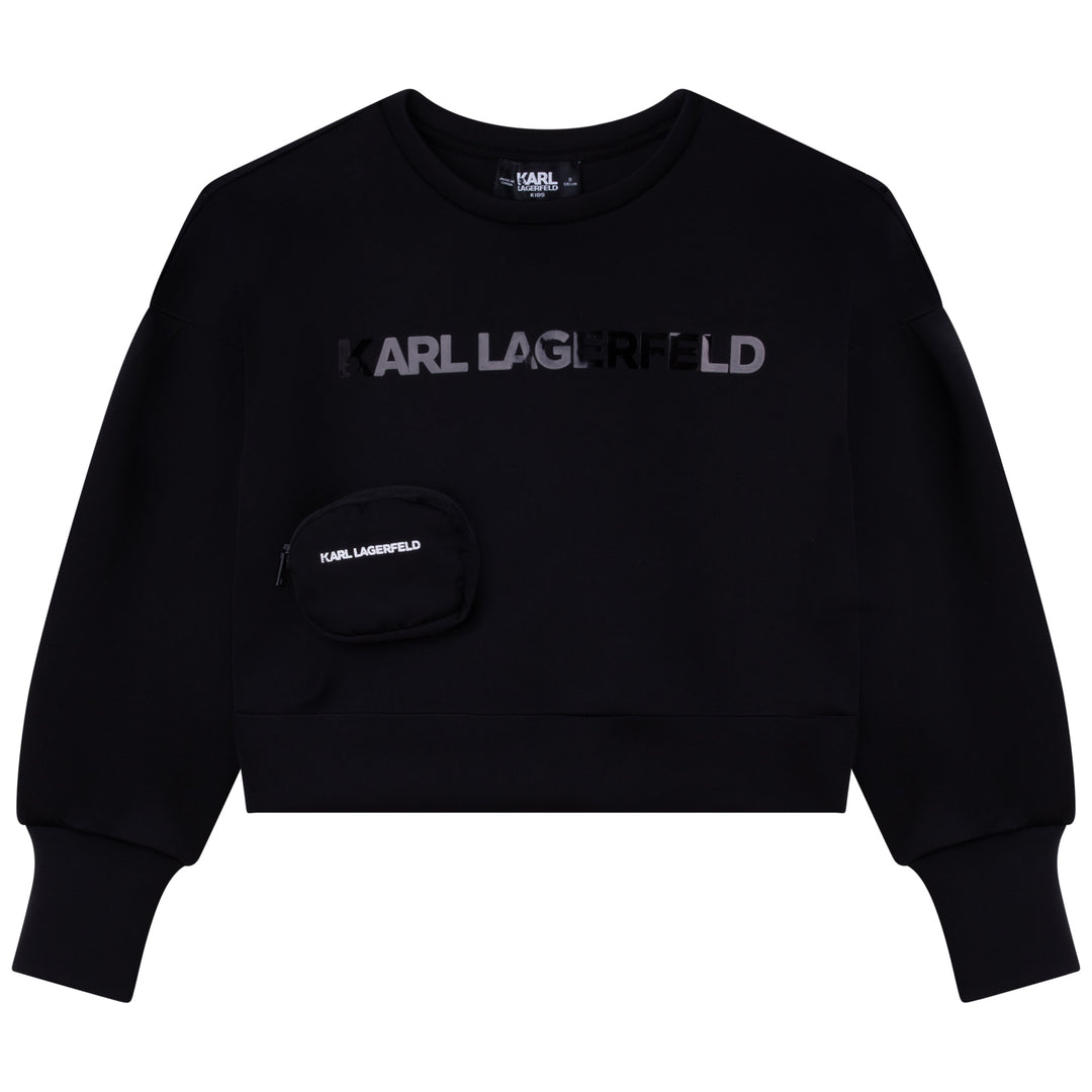 Karl Lagerfeld Black Sweatshirt