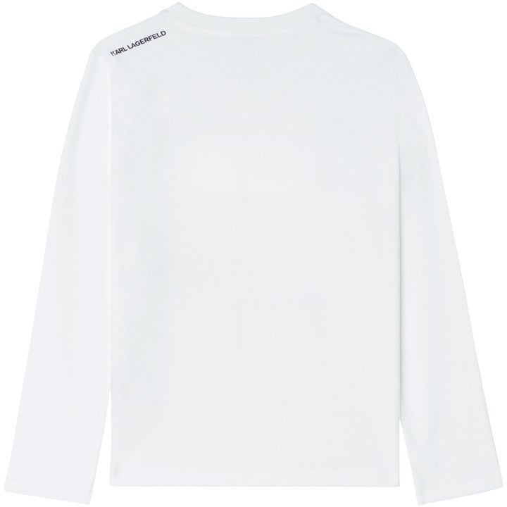 Karl Lagerfeld White Top