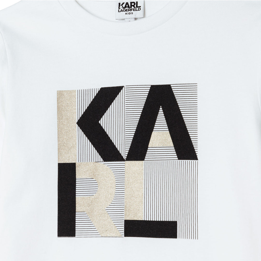 Karl Lagerfeld White Top