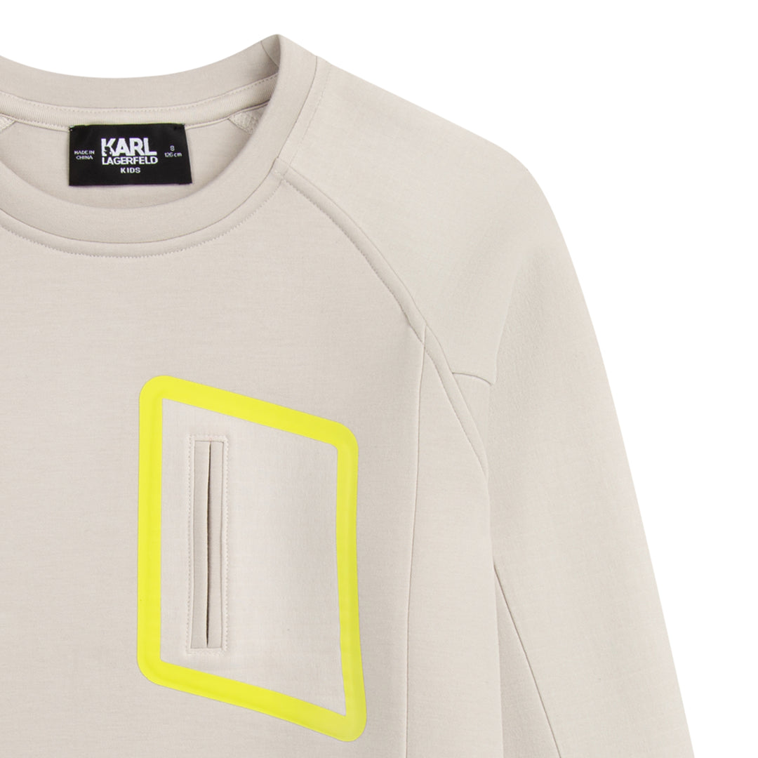 Karl Lagerfeld Beige Sweatshirt