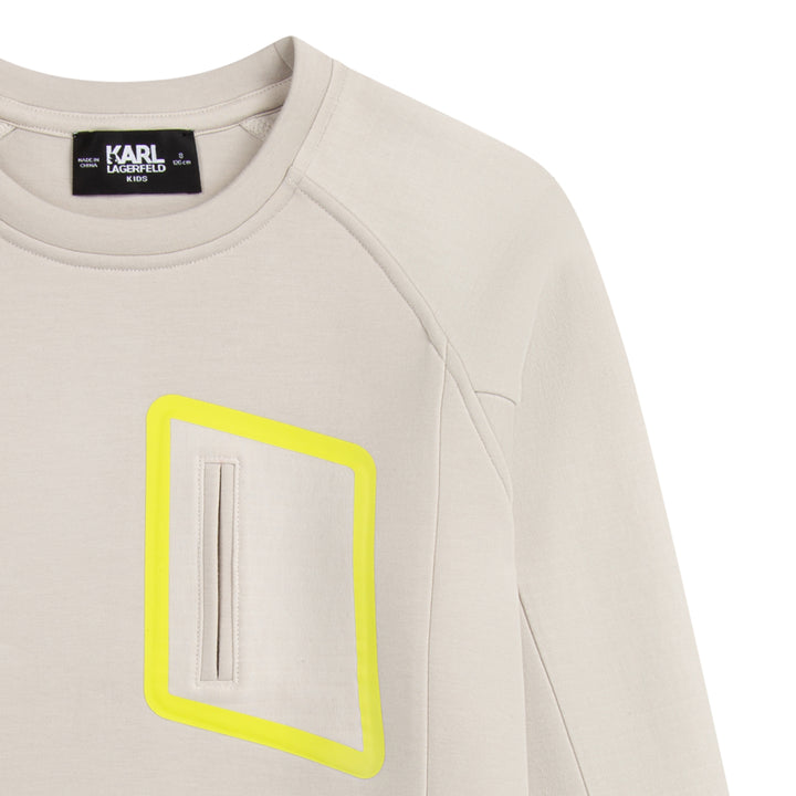 Karl Lagerfeld Beige Sweatshirt