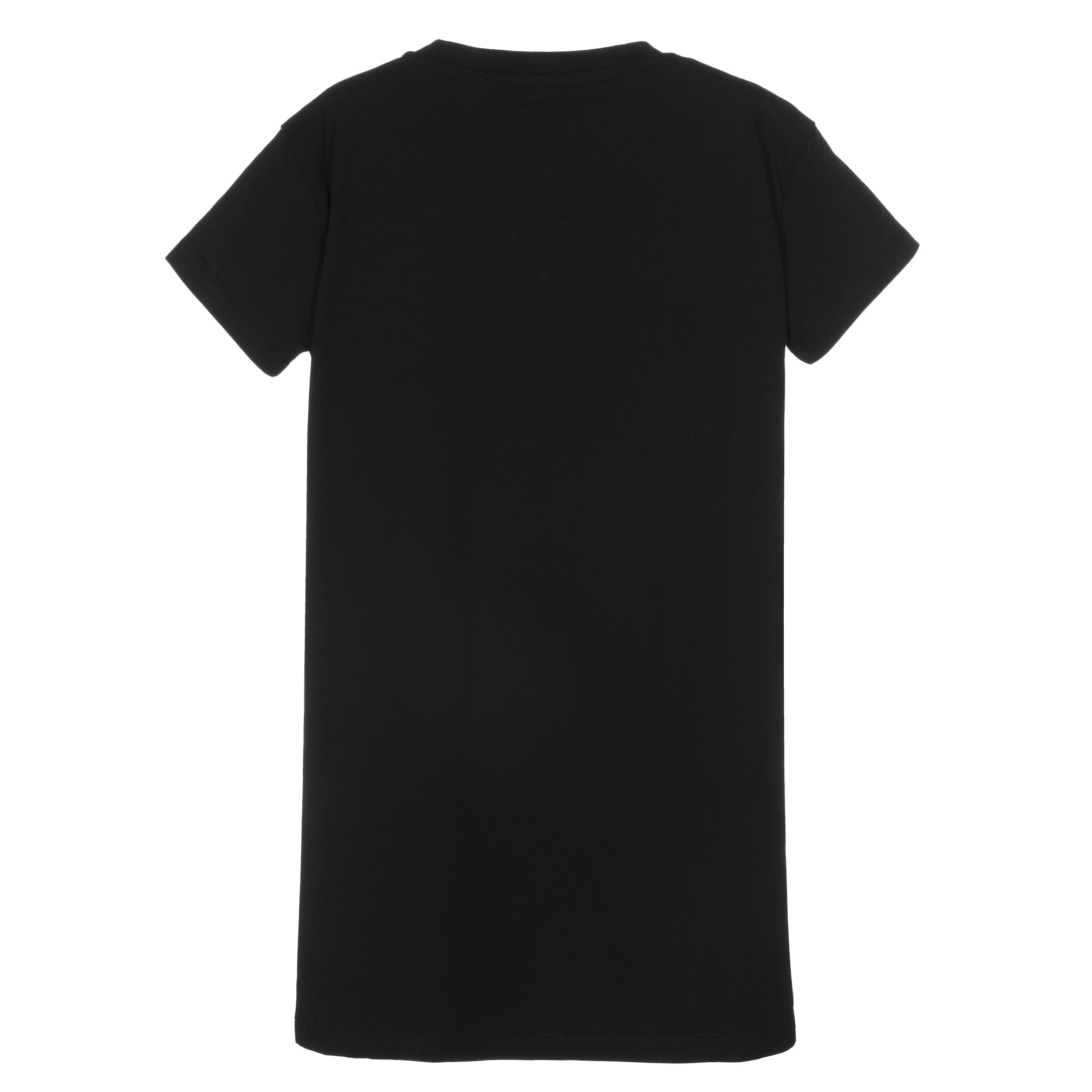Balmain Black T-Shirt Dress