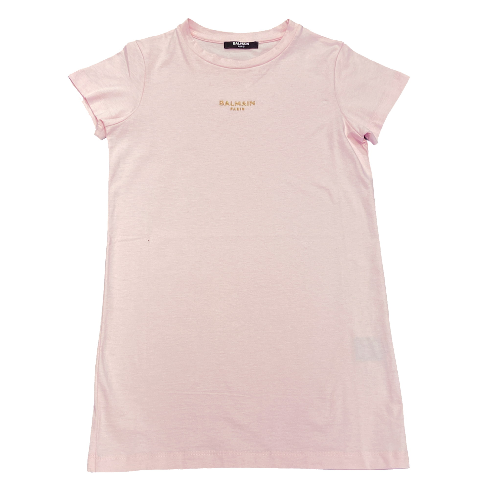 Balmain Pink T-Shirt Dress