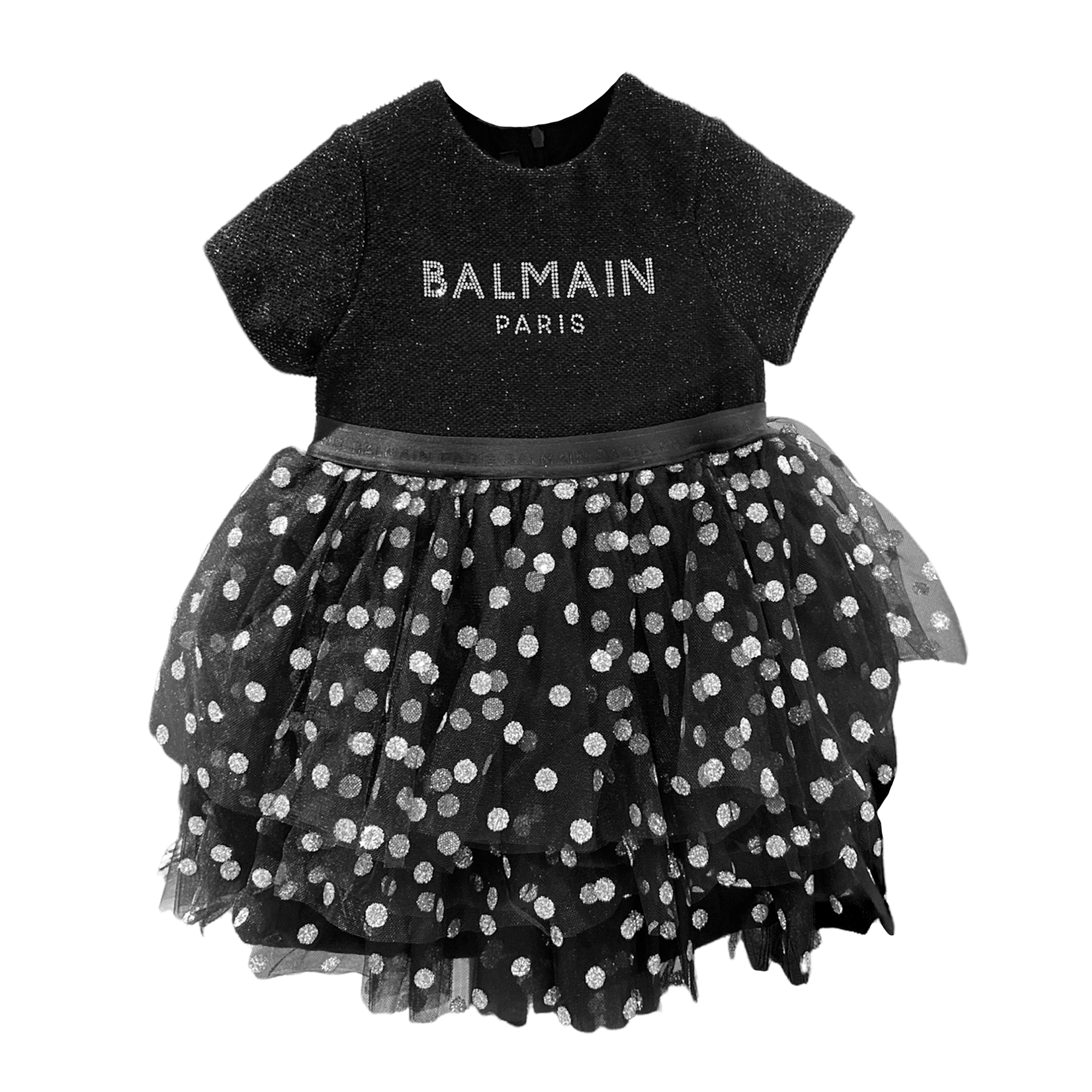 Balmain Baby Girls Polka Dot Dress