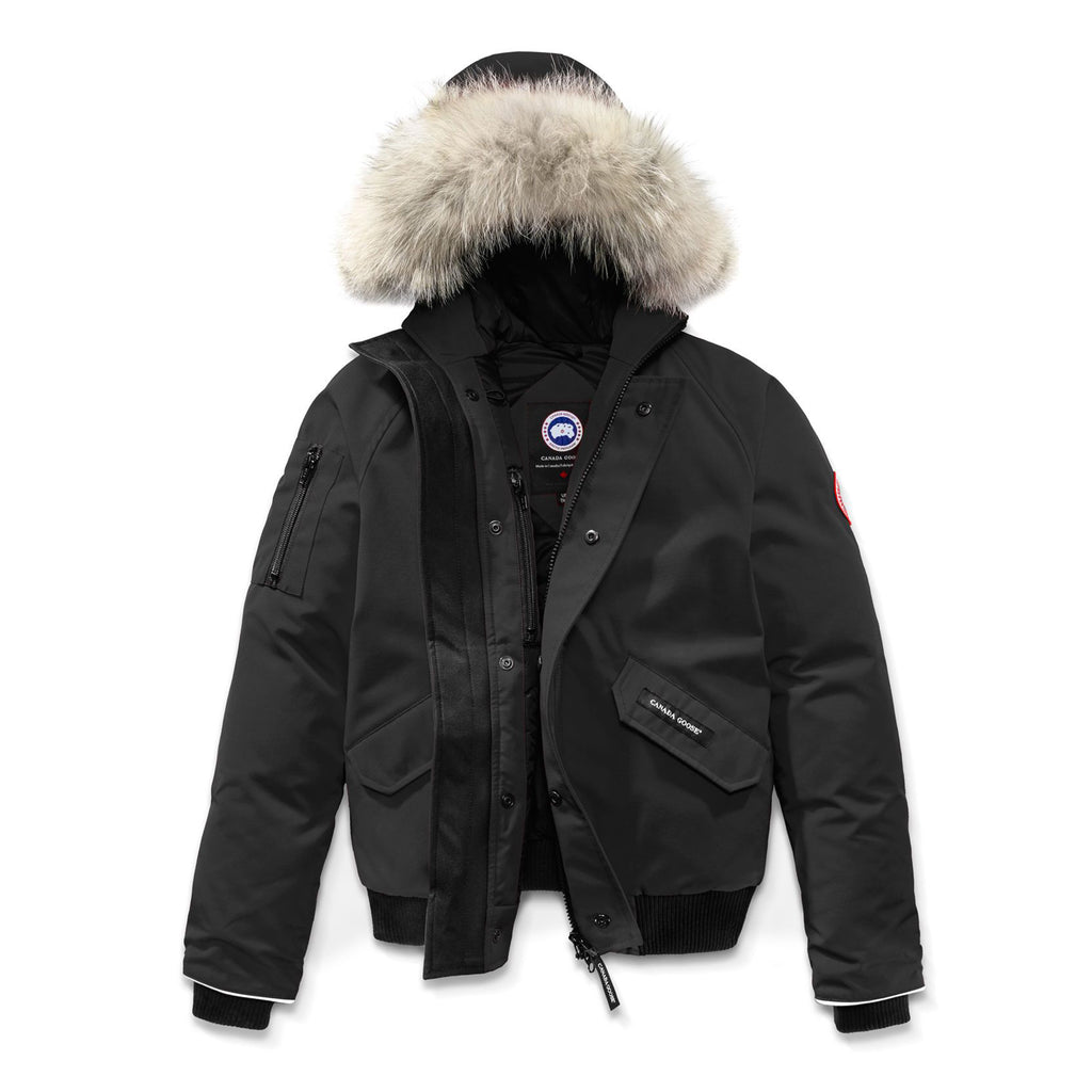Canada Goose Rundle Bomber with Fur Black – Kid Biz