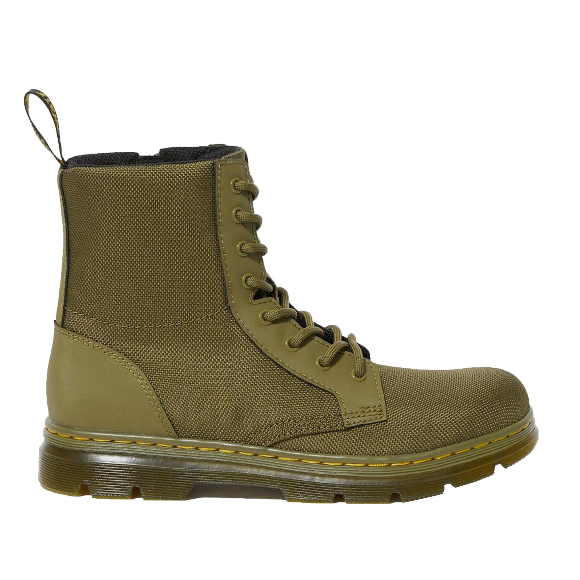 Dr. Martens Combs Olive Boots
